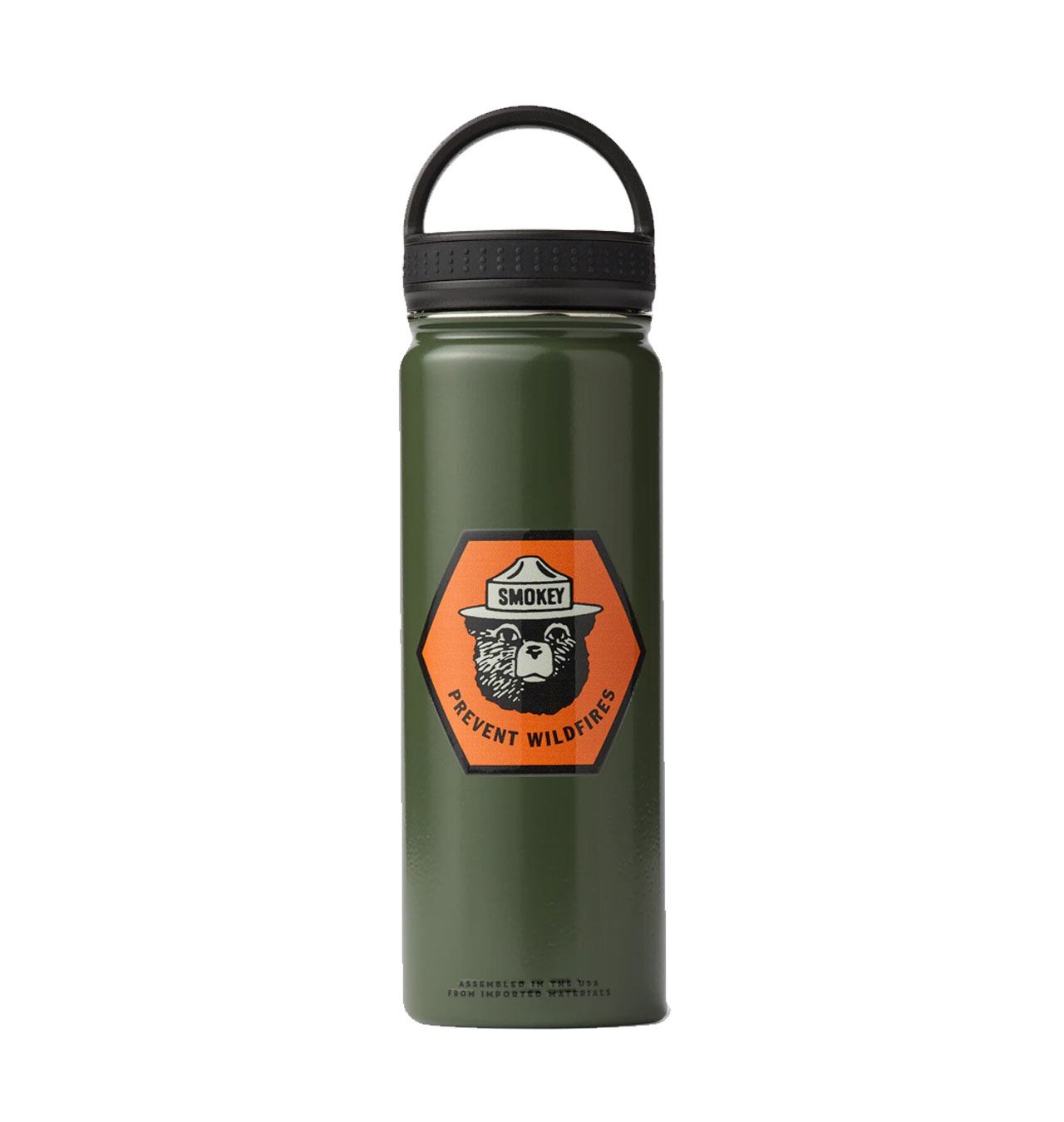 Filson - Smokey Bear Insulated Water Bottle - Olive