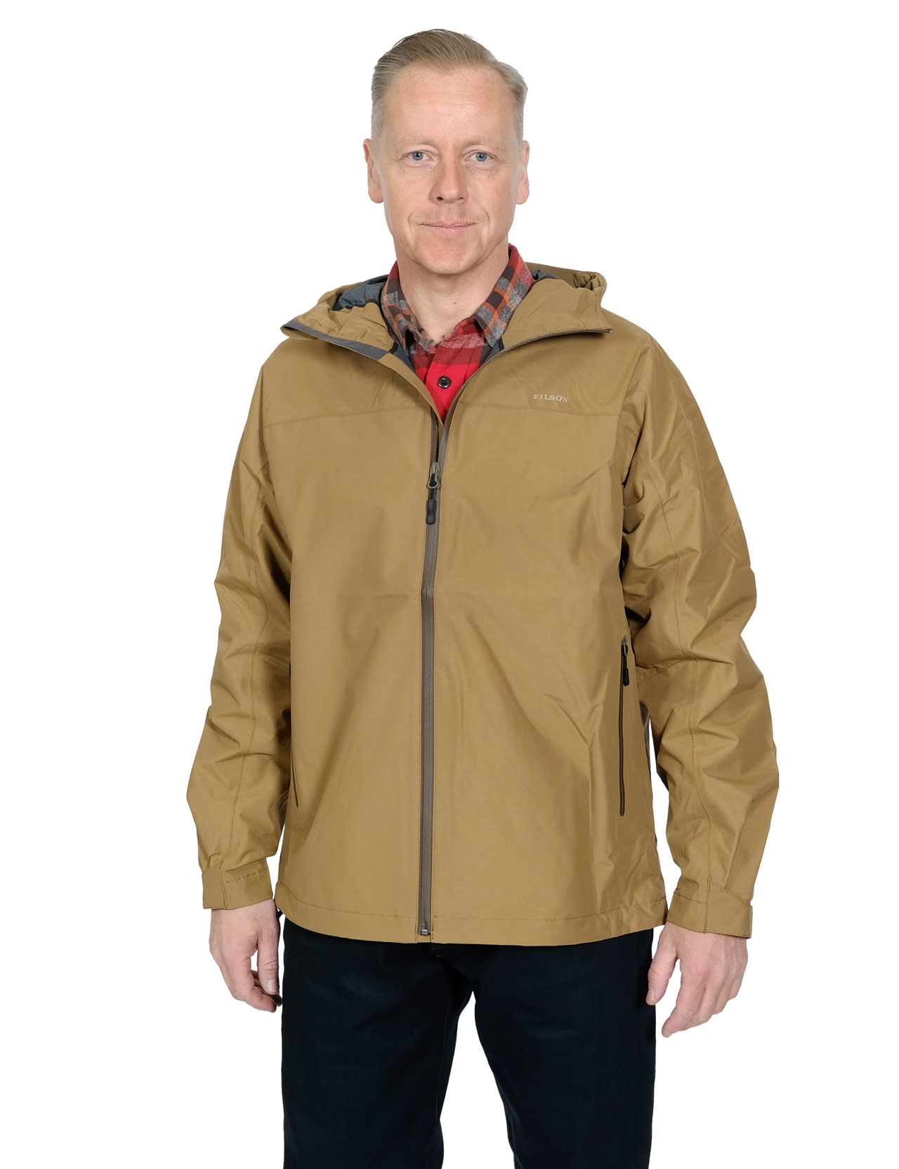 Filson---Swiftwater-Rain-Jacket---Dark-Tan-1