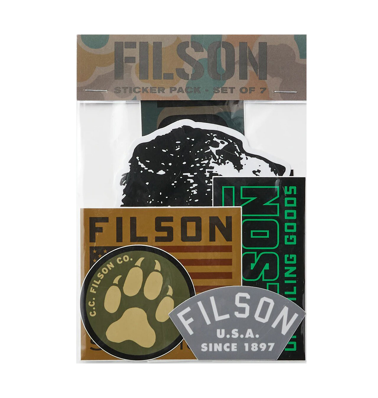 Filson Stickers Filson - Tactical Sticker Pack