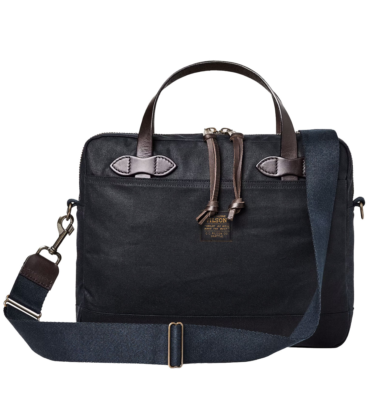 Filson - Tin Cloth Compact Briefcase - Navy