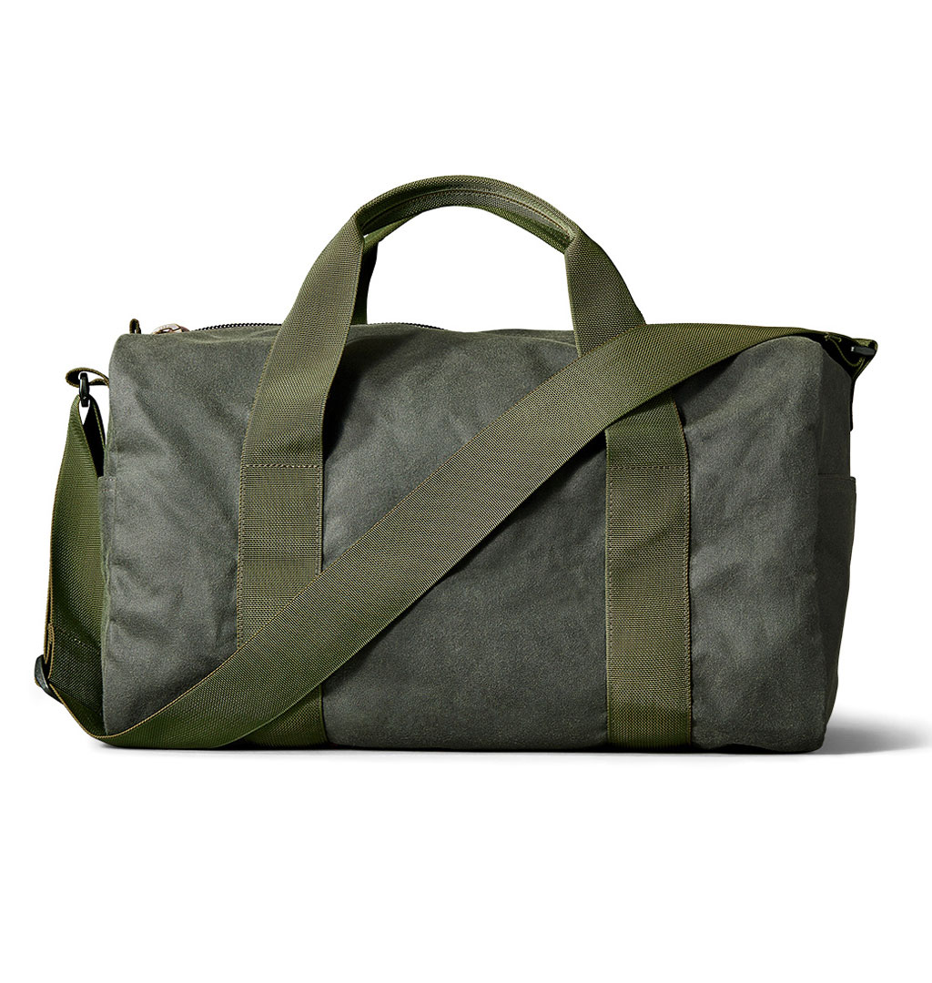 Filson---Tin-Cloth-Field-Duffle-Bag-Small---Spruce-1