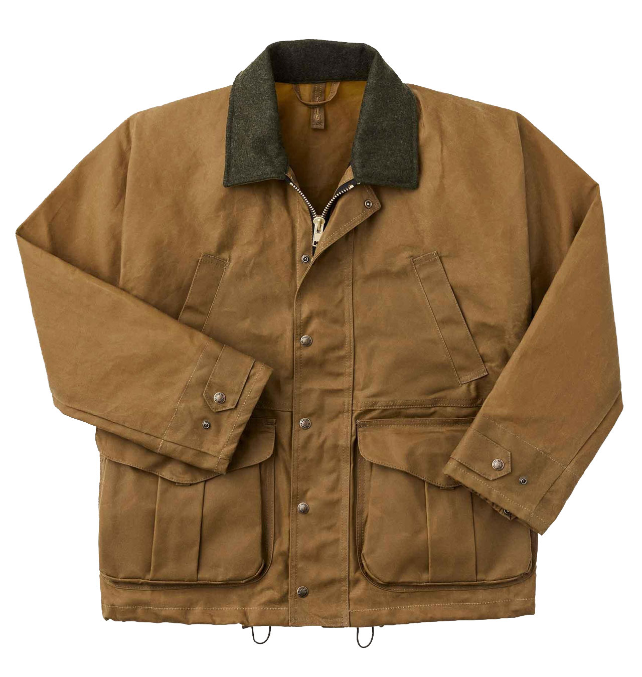 Compact Field Filson Filson - Tin Cloth Field Jacket - Dark Tan