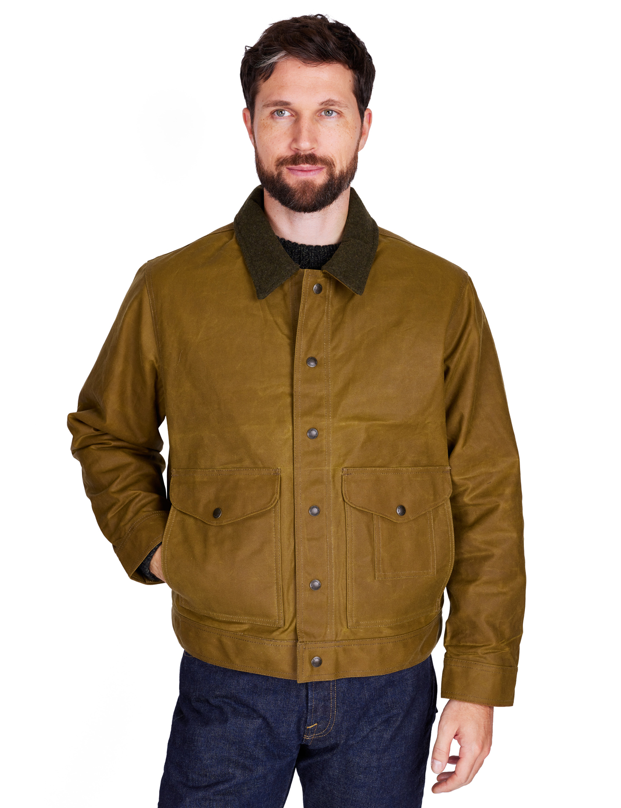 Filson - Tin Cloth Work Jacket - Dark Tan