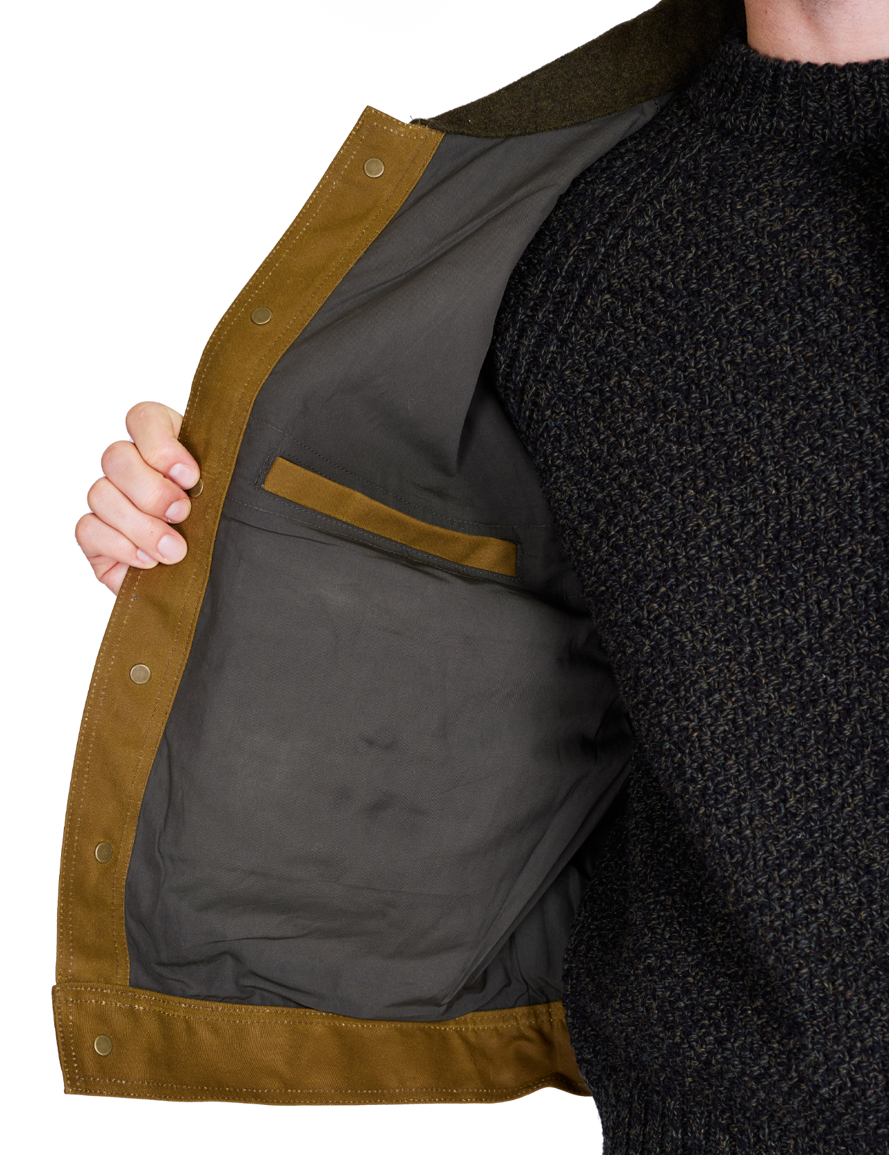 Filson Tin Cloth Work Jacket Dark Tan