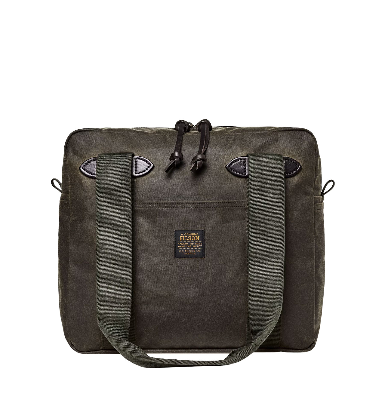 Filson---Tin-Cloth-Zipper-Tote-Bag---Otter-Green1