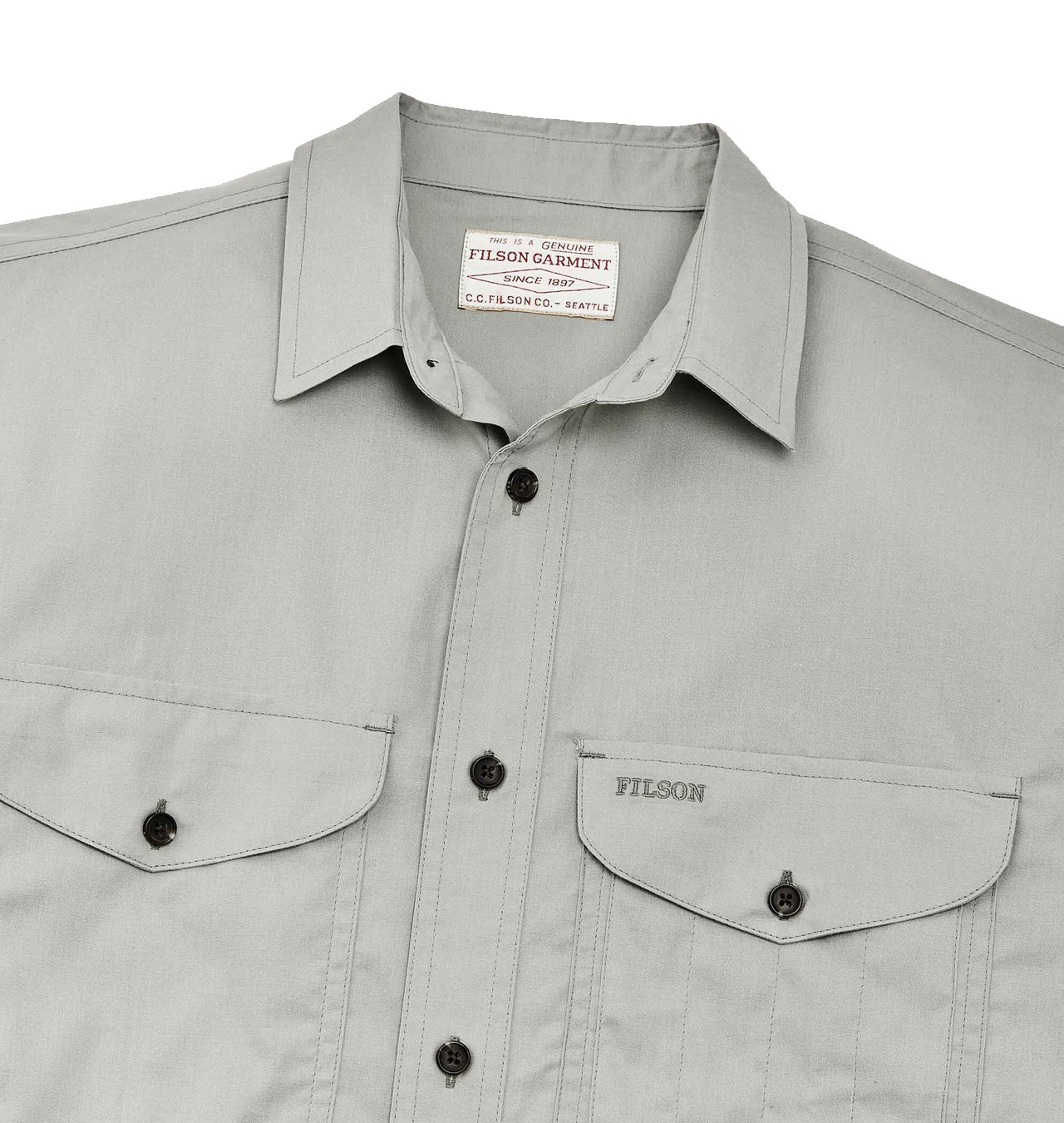 Filson - Twin Lakes Short Sleeve Sport Shirt - Shadow