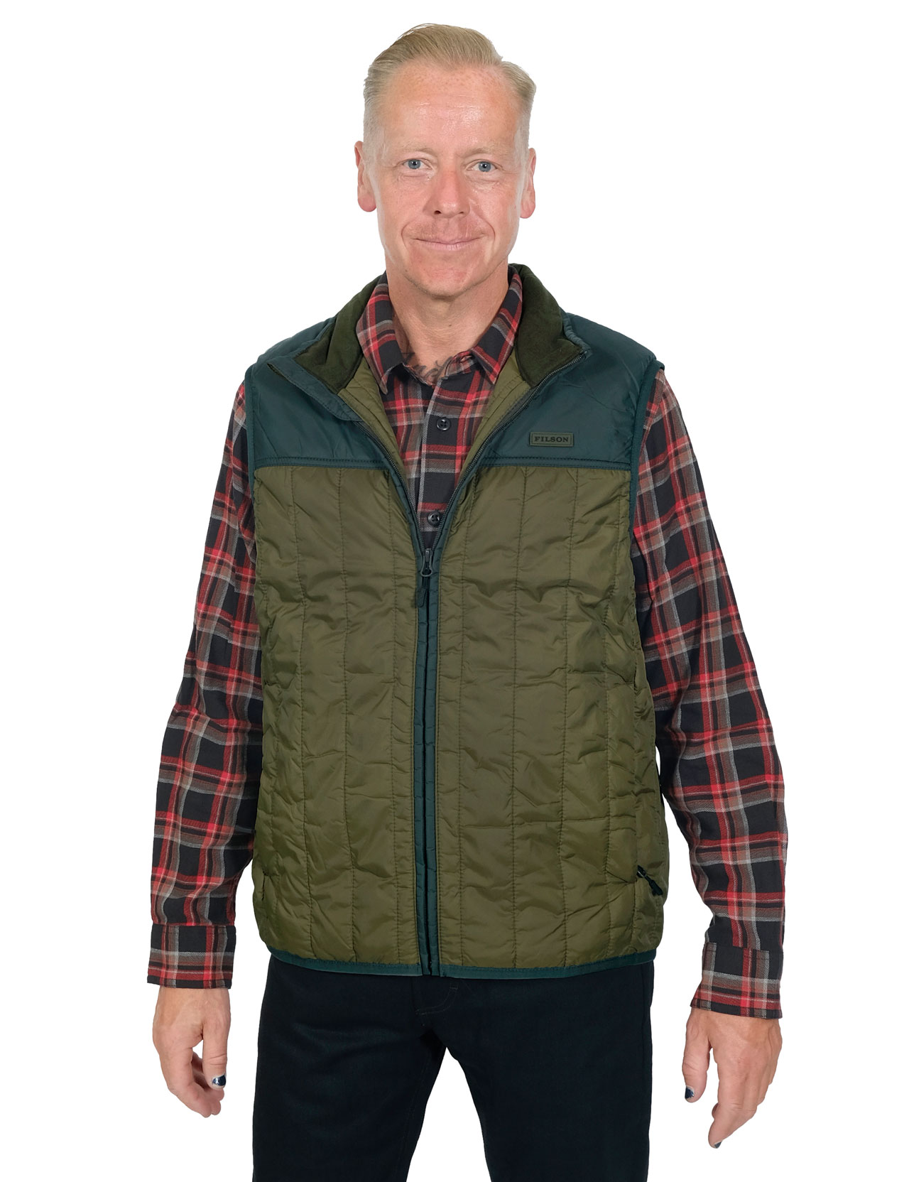 Filson---Ultralight-Vest---Dark-Olive-Dark-Spruce-1