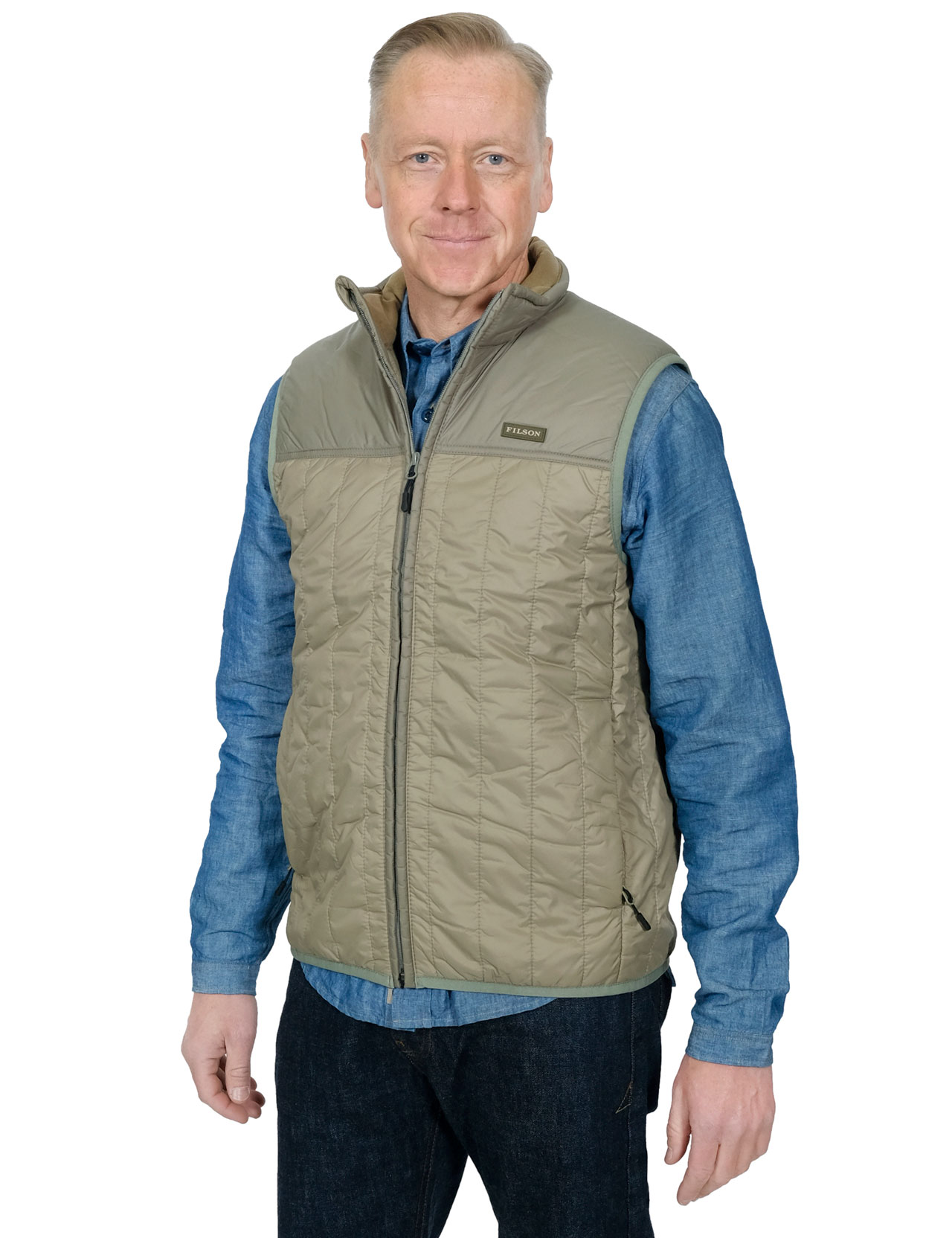 Filson - Ultralight Vest - Olive Branch 