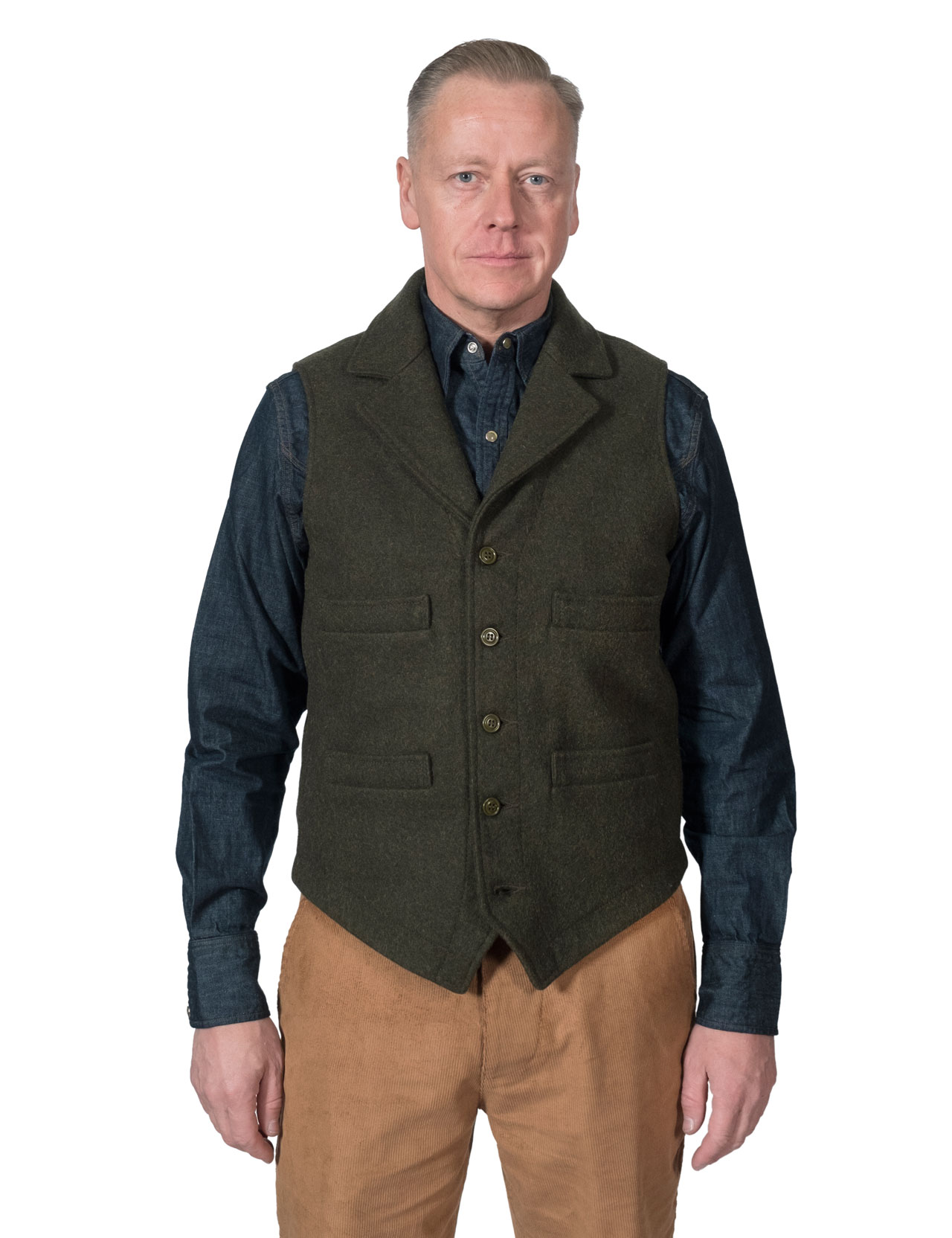 Filson---Western-Wool-Vest---Forest-Green-1