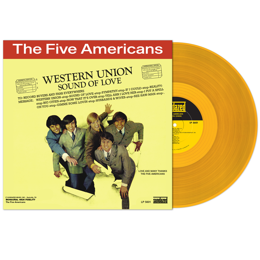 Five Americans - Western Union (Gold Vinyl)(RSD2022) - LP