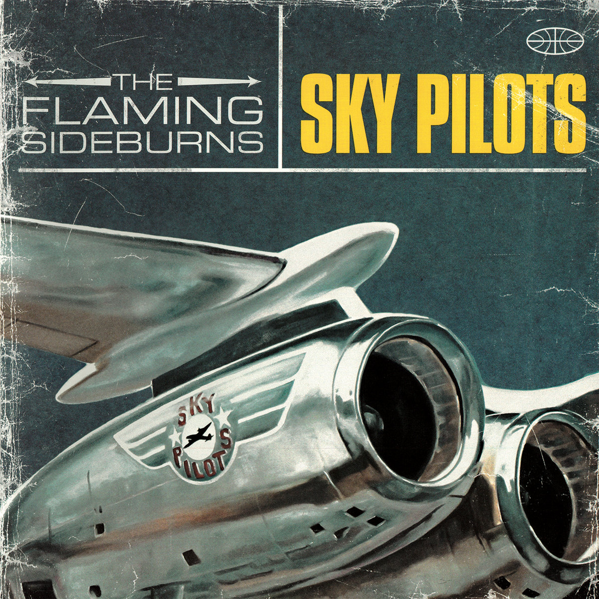 Flaming Sideburns, The - Sky Pilots (Blue) - LP