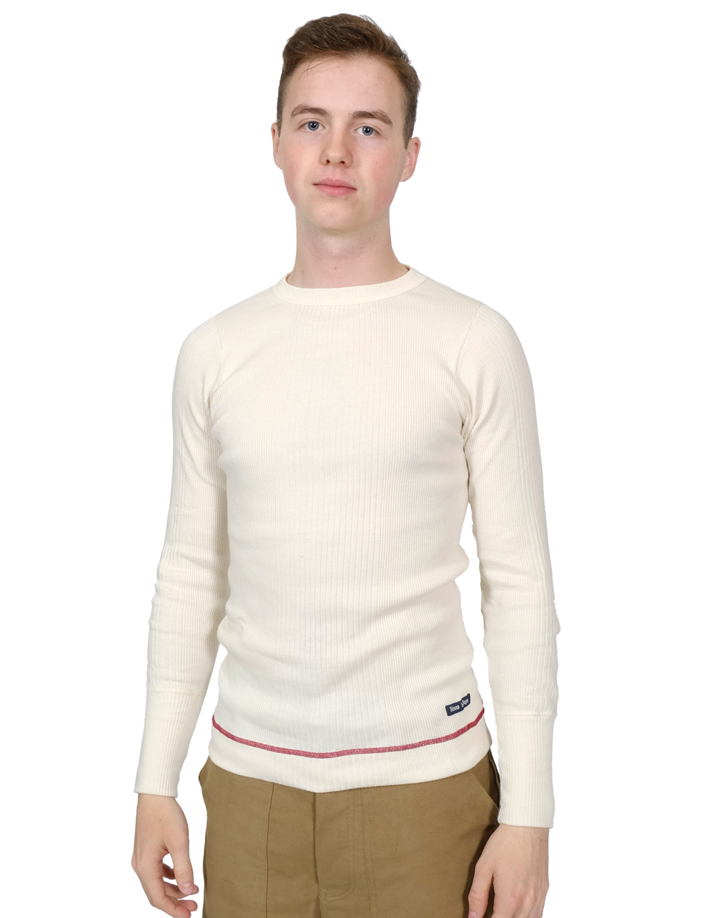 Fleurs-De-Bagne---Le-Dessous-De-Corps-Le-Pégriot-Long-Sleeve-Shirt---Natural1
