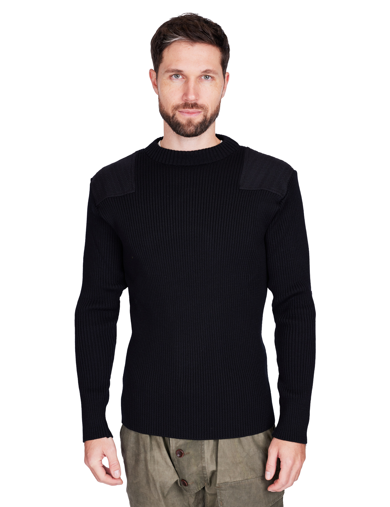 Fleurs De Bagne - Le Pull Commando Sweater - Noir