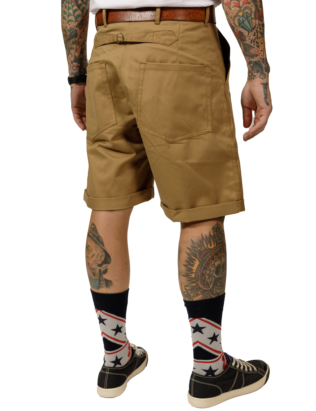 Fleurs De Bagne - The Shorts ´´Cargo Heritage´´ - Camel