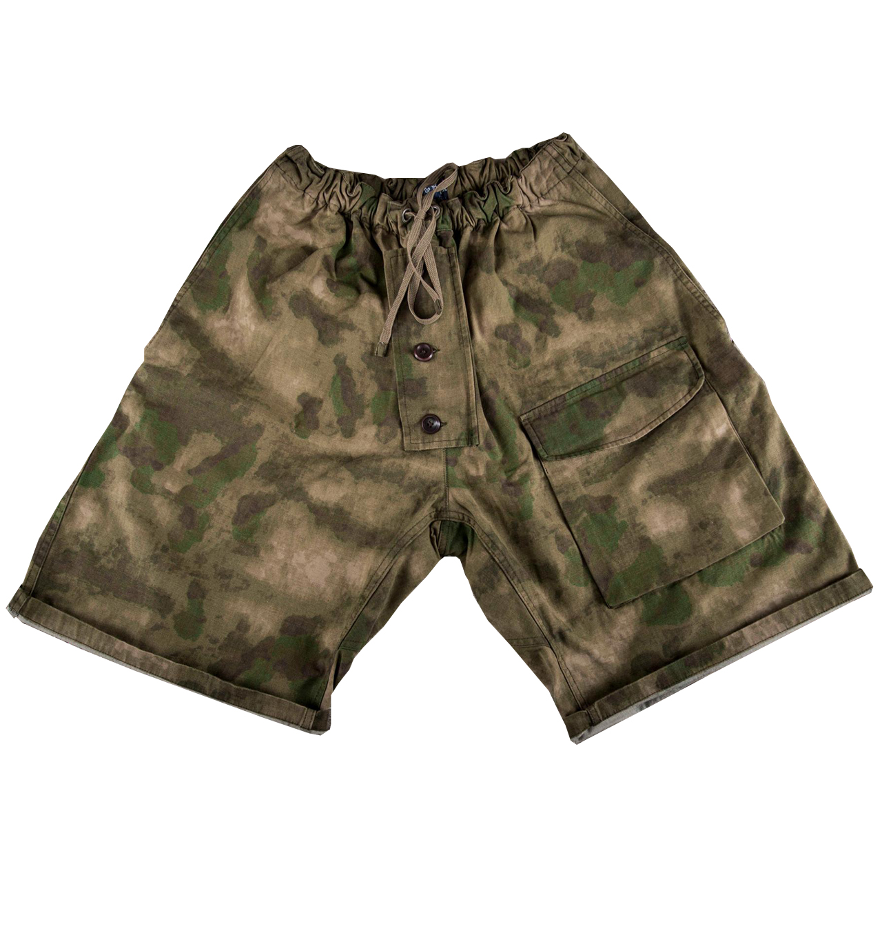 Fleurs De Bagne - The Submariner Shorts - Camo