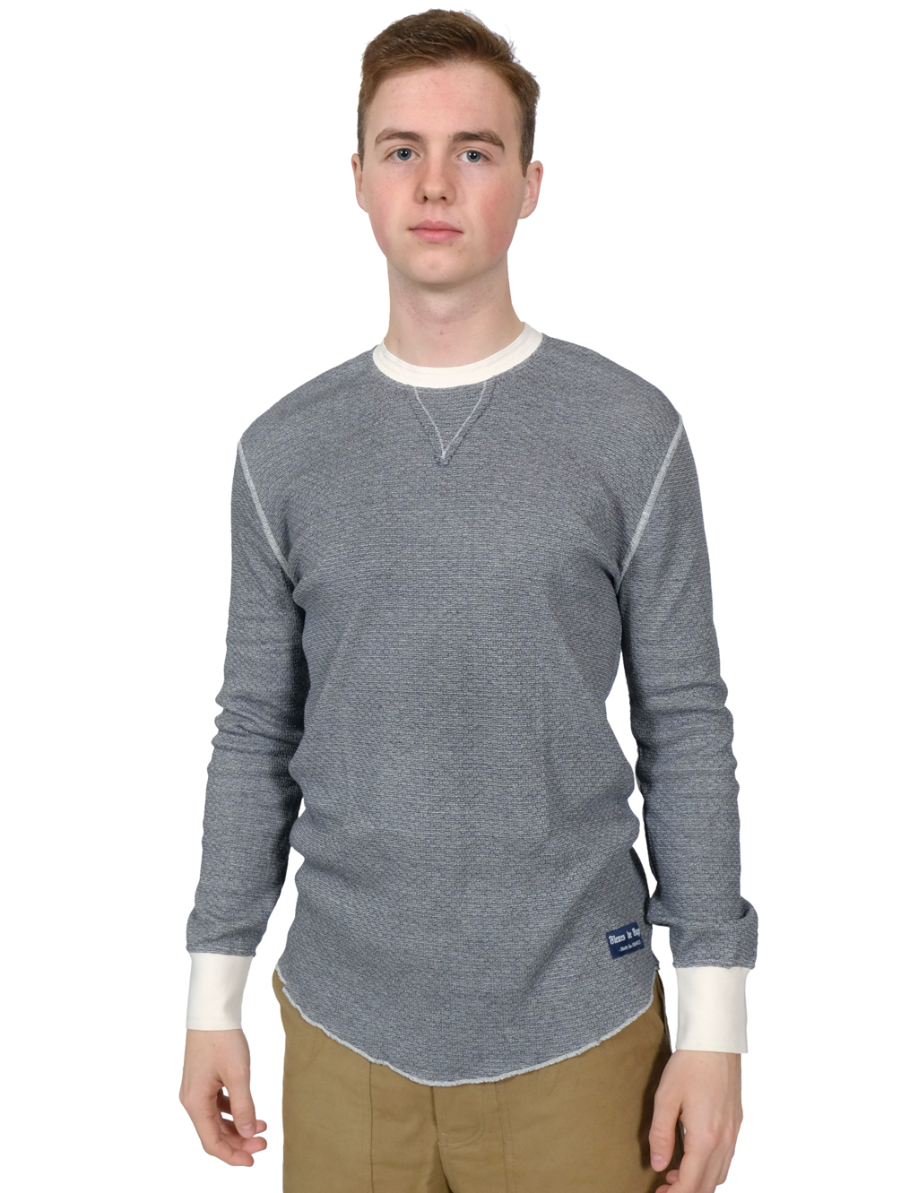 Fleurs De Bagne - Élysée Knitted Long Sleeve Shirt - Heather