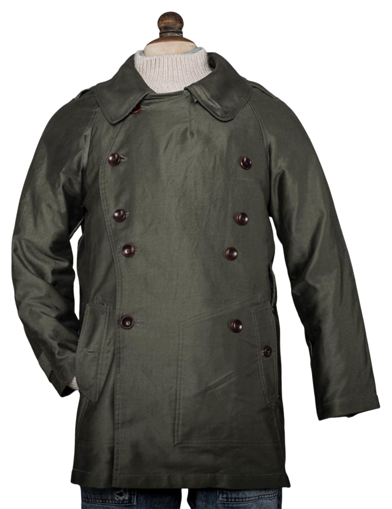 Fleurs de Bagne - La Veste Modele M38 Jacket - Kaki Moleskine