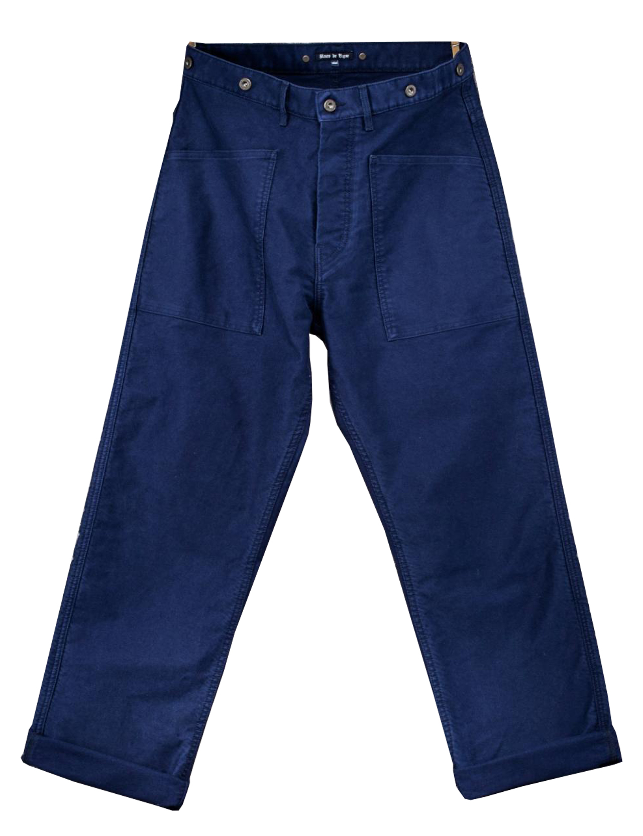 Fleurs-de-Bagne---Le-Penitencier-Moleskine-Pants---Prussian-Blue-1