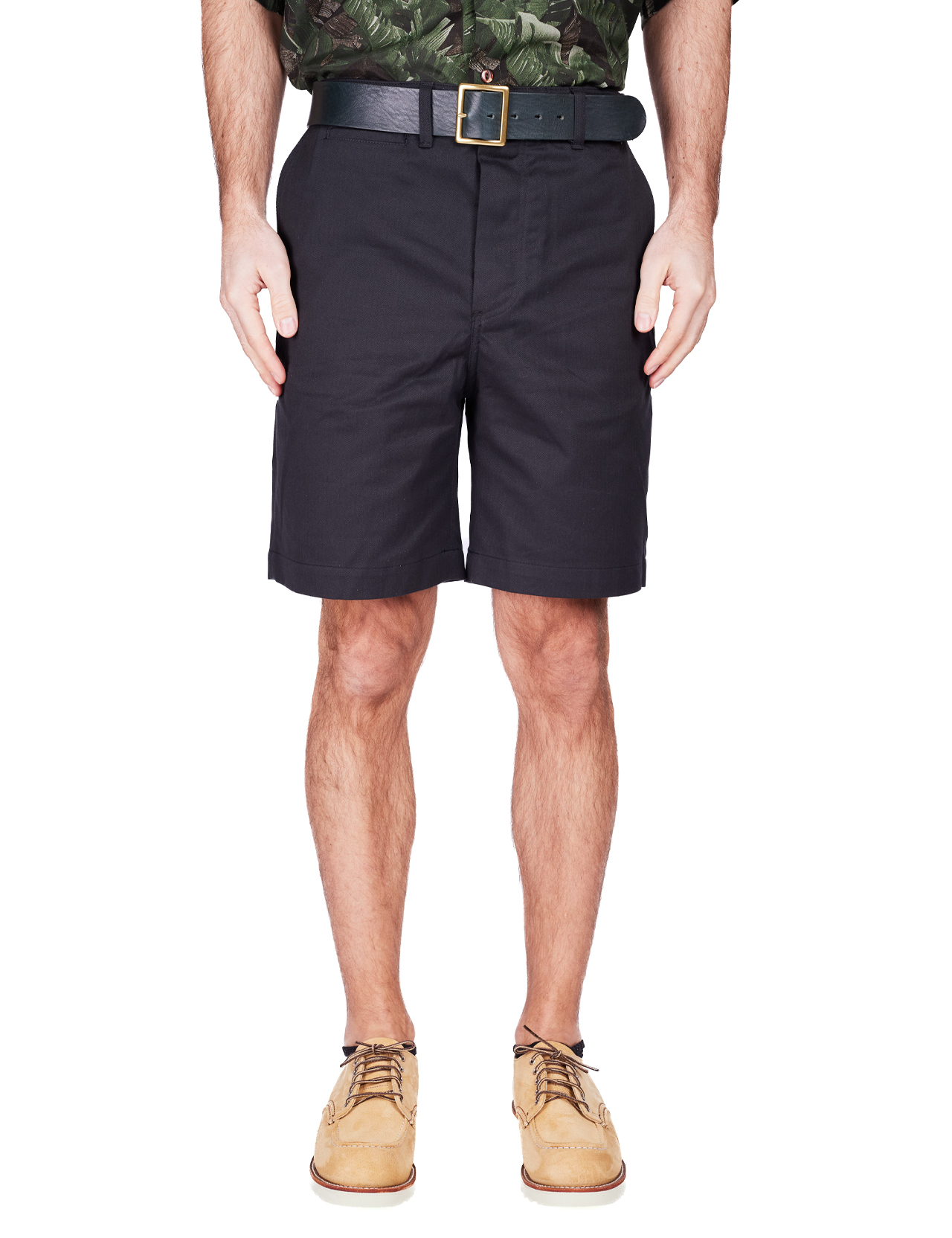 Fleurs-de-Bagne---The-Chino-Short-HBT---Black--1