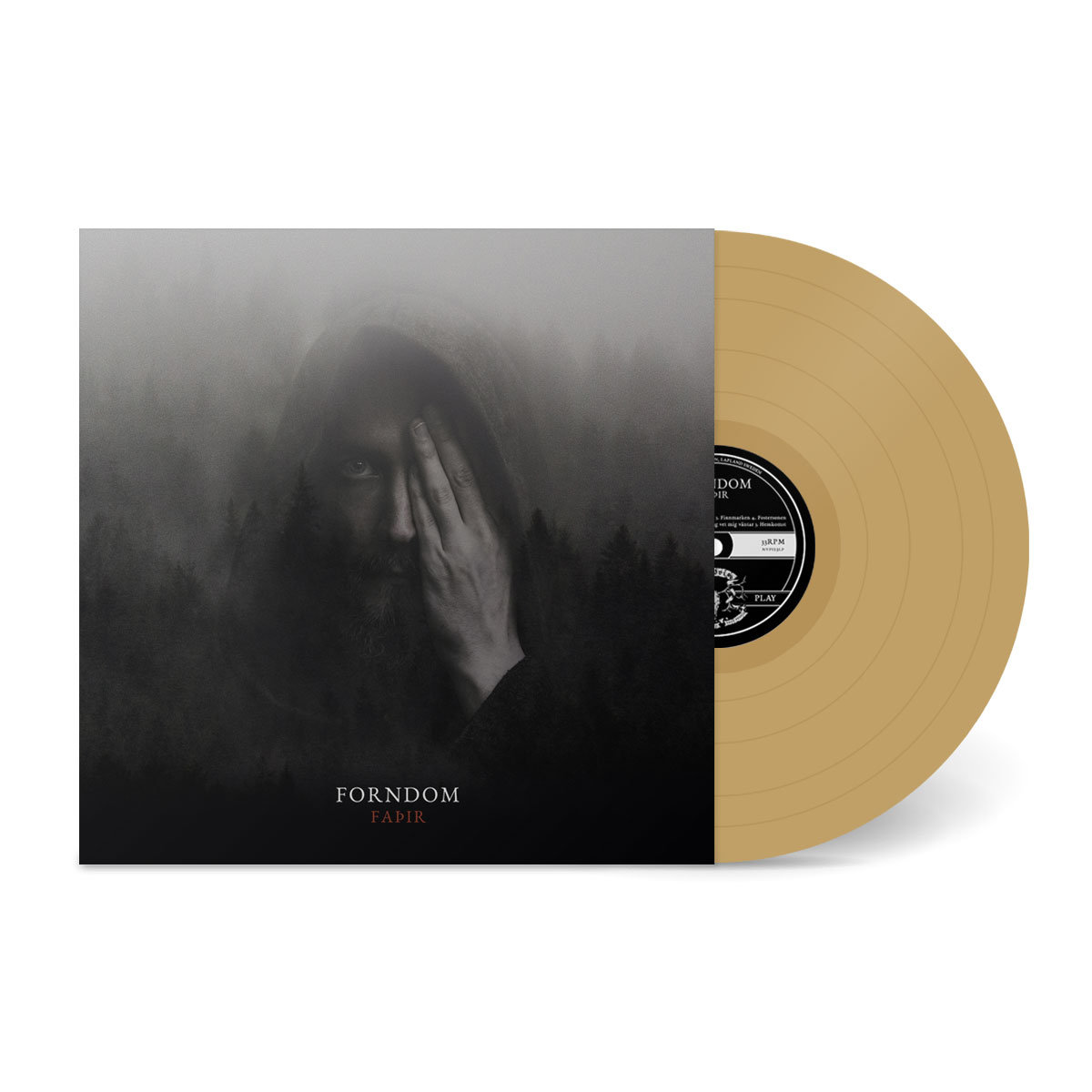 Forndom---Faþir-Gold-Vinyl---LP-
