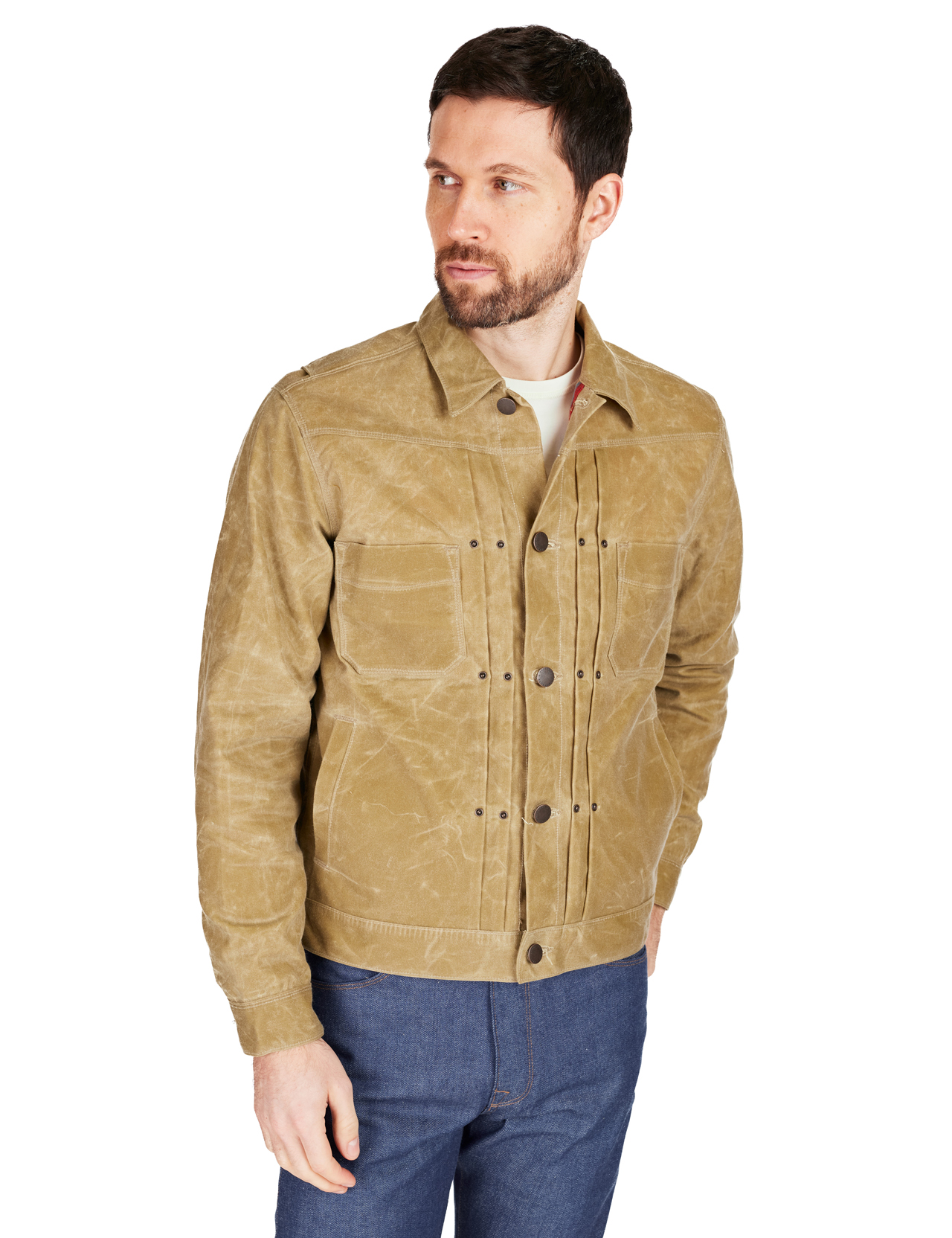 Freenote-Cloth-----Riders-Jacket-Waxed-Canvas-Red-Interior-----Tumbleweed--12