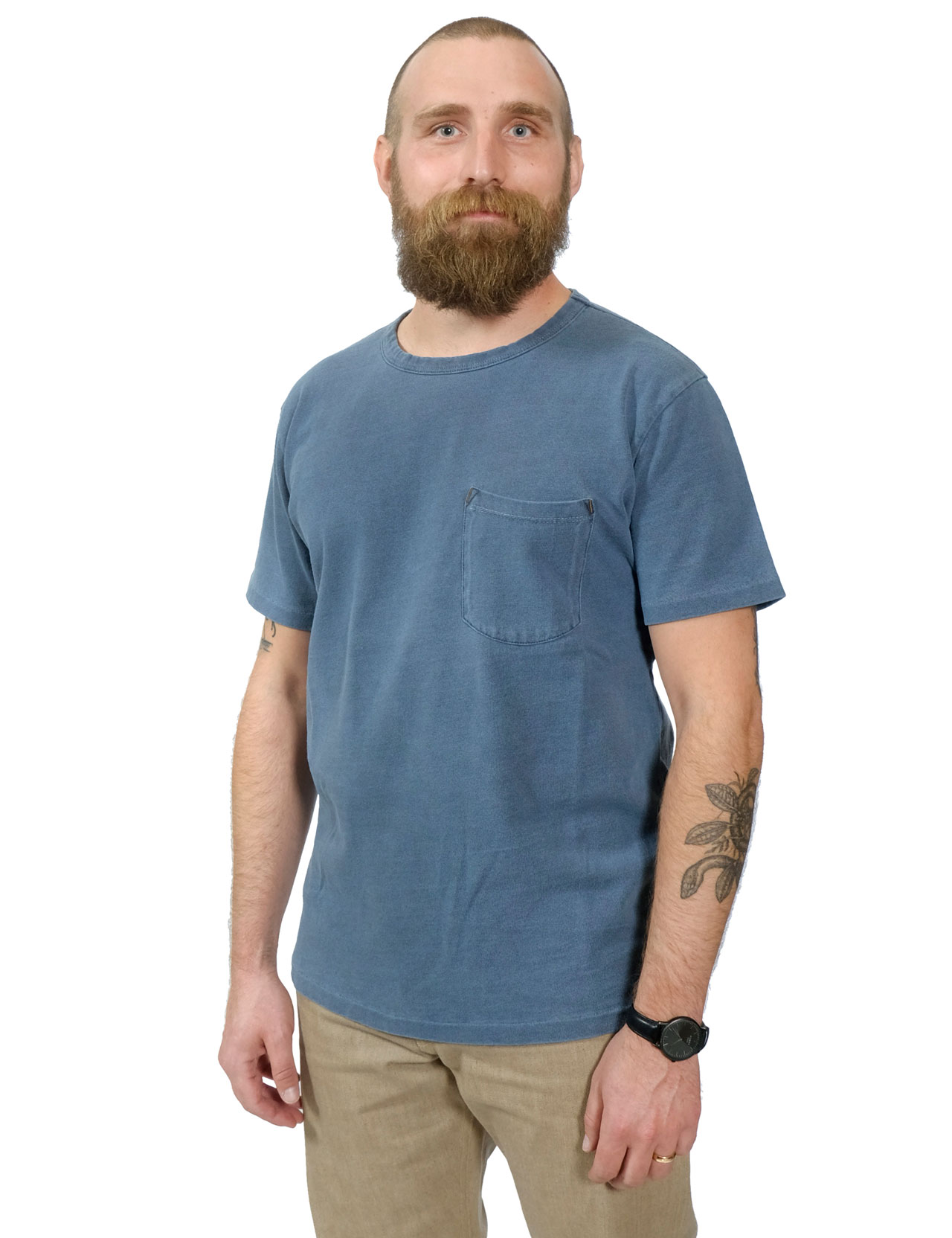 Freenote-Cloth---13-Ounce-Pocket-T-Shirt---Faded-Blue-991-21