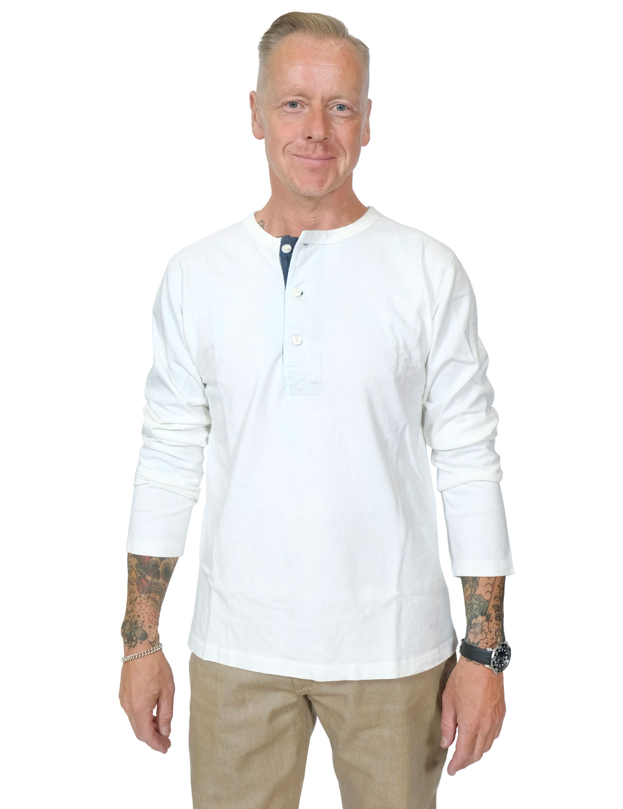 Freenote-Cloth---13oz-Long-Sleeve-Henley---White-99-1