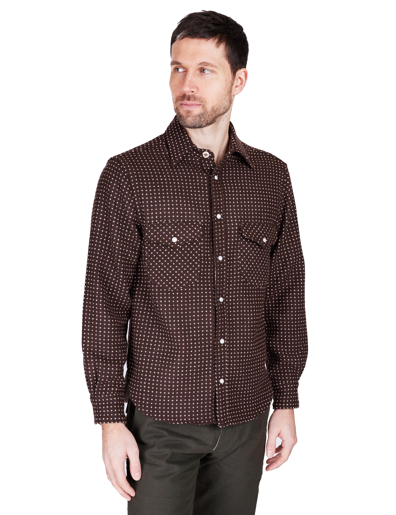 Freenote Cloth - Bodie Shirt - Moose Brown