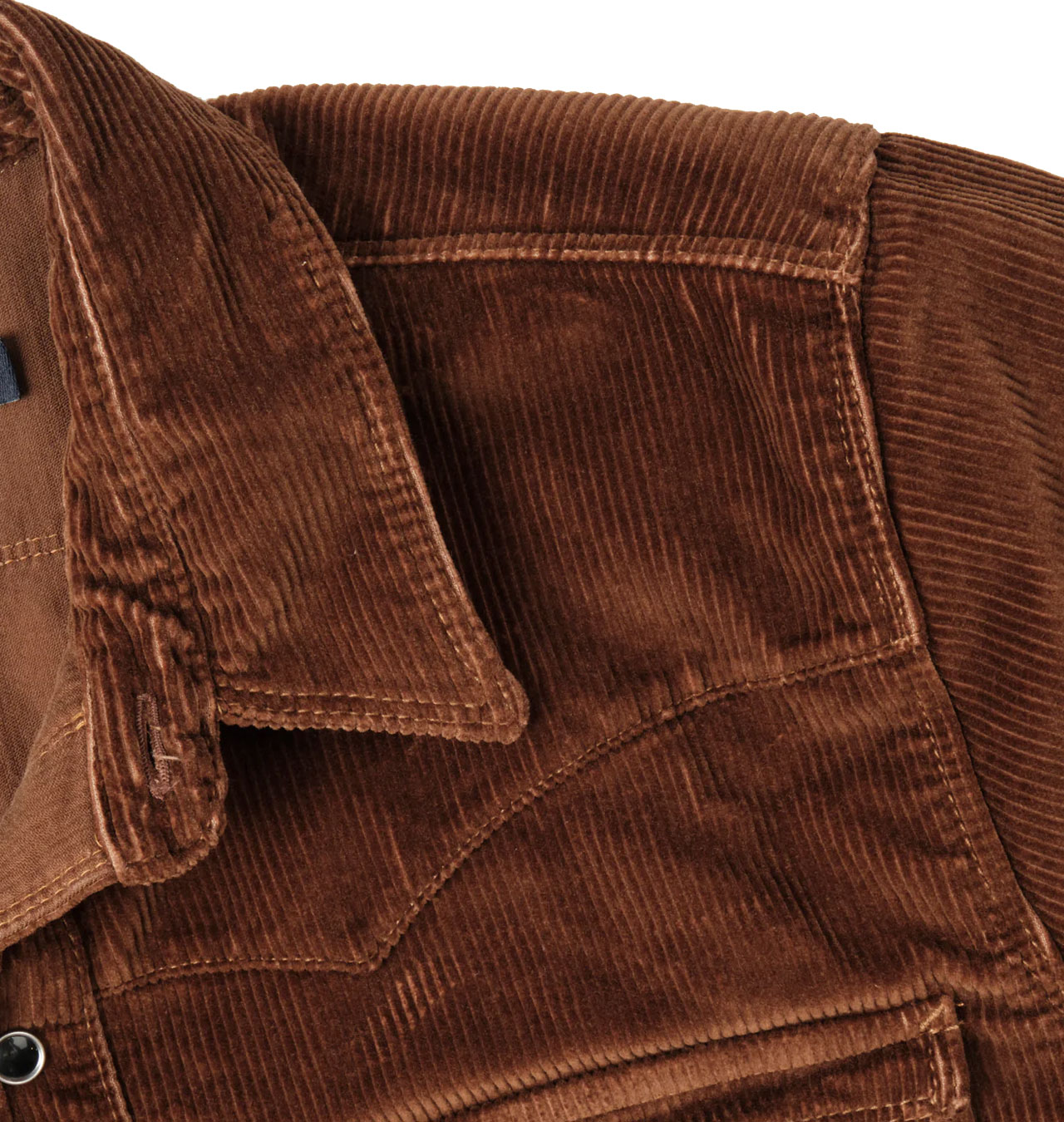 Freenote Cloth - Calico Western Corduroy Shirt - Brown | Sverige