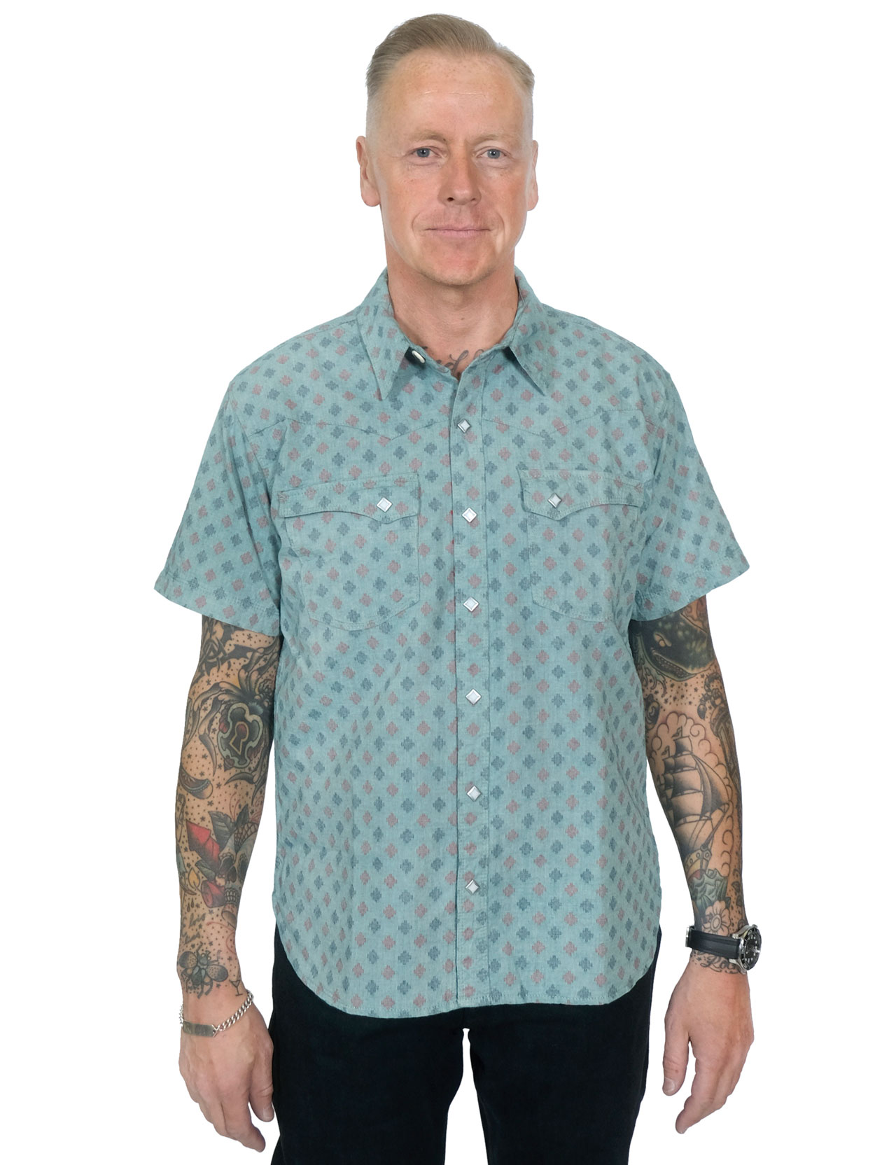 Freenote-Cloth---Calico-Western-Shirt-S-S---Turquoise991