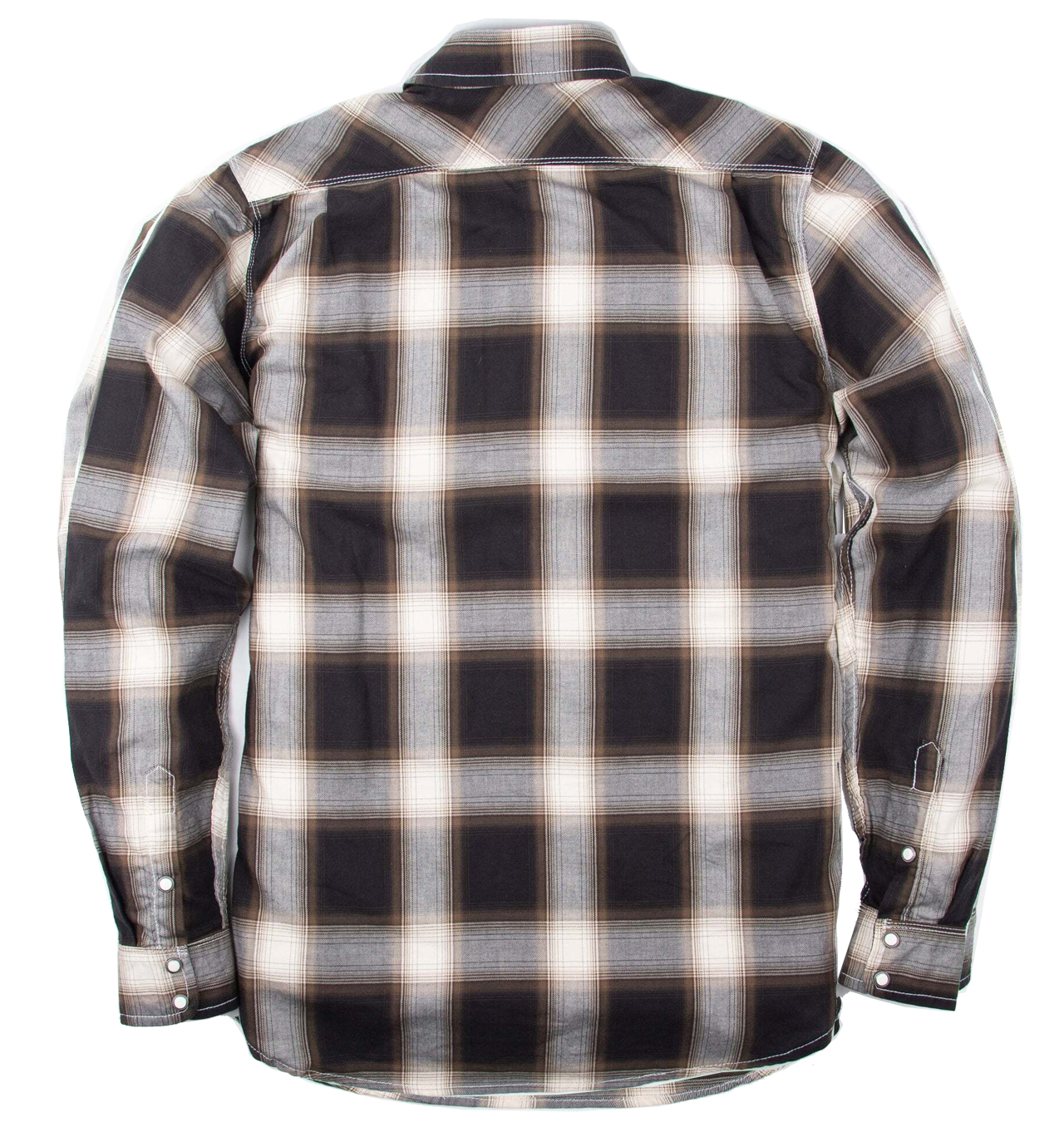 Freenote Cloth - Lancaster Plaid Shirt - Black Shadow