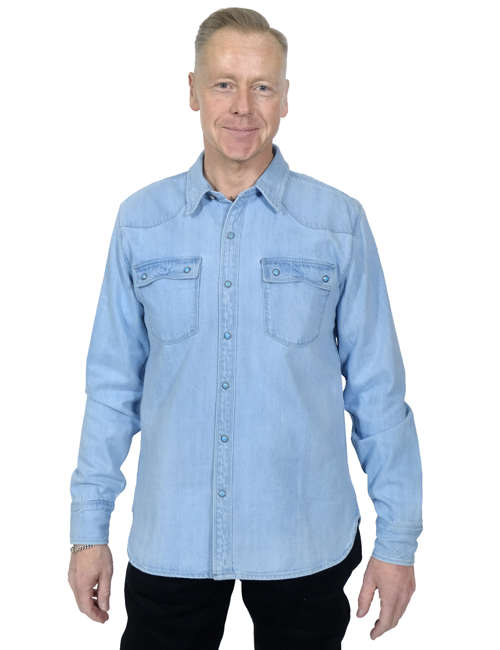 Freenote Cloth - Modern Western 11 Ounce - Bleached Denim