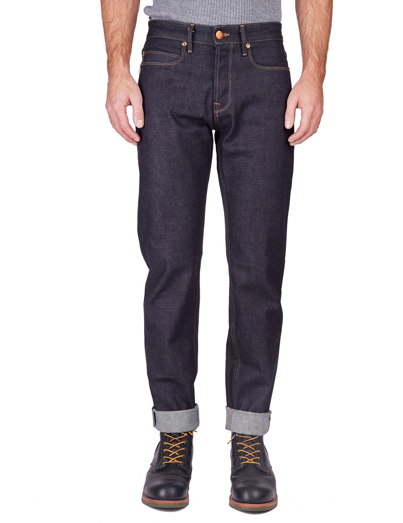 Freenote Cloth - Portola Classic Taper Denim Jeans - 14.50 oz