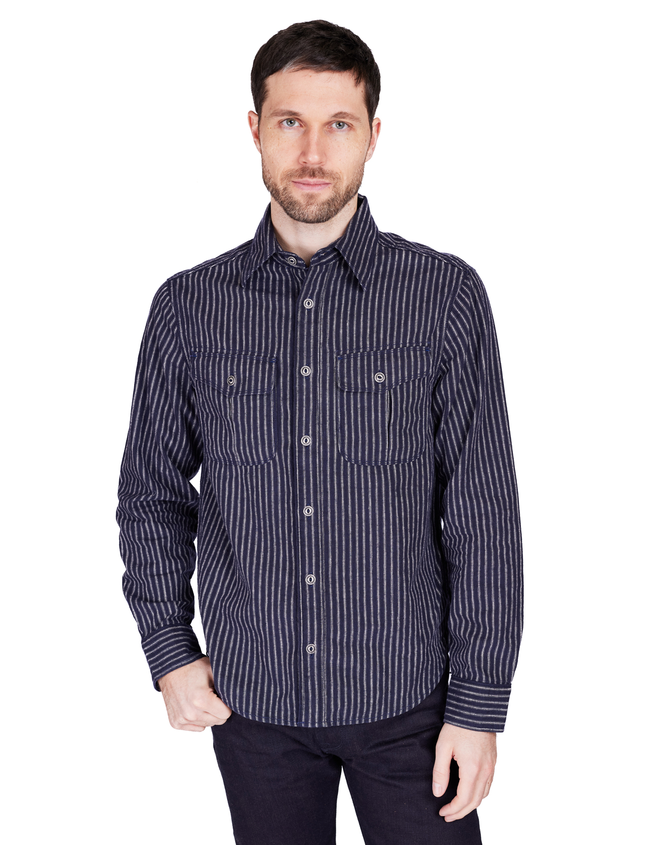 Freenote Cloth - Rancho Striped Shirt - Striped