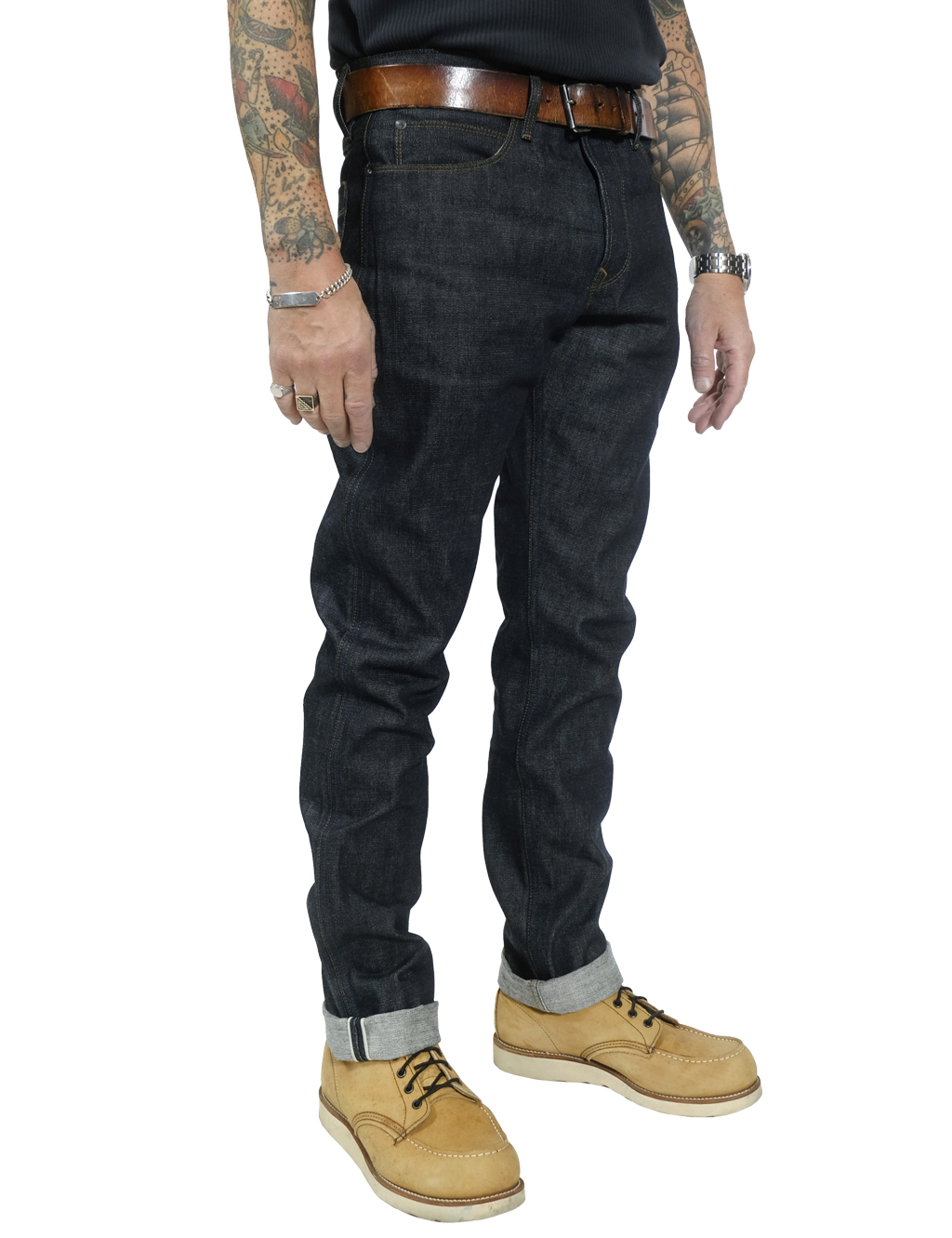 Freenote Cloth - Rios Slim Straight Broken Twill Denim Jeans - 14.25 oz