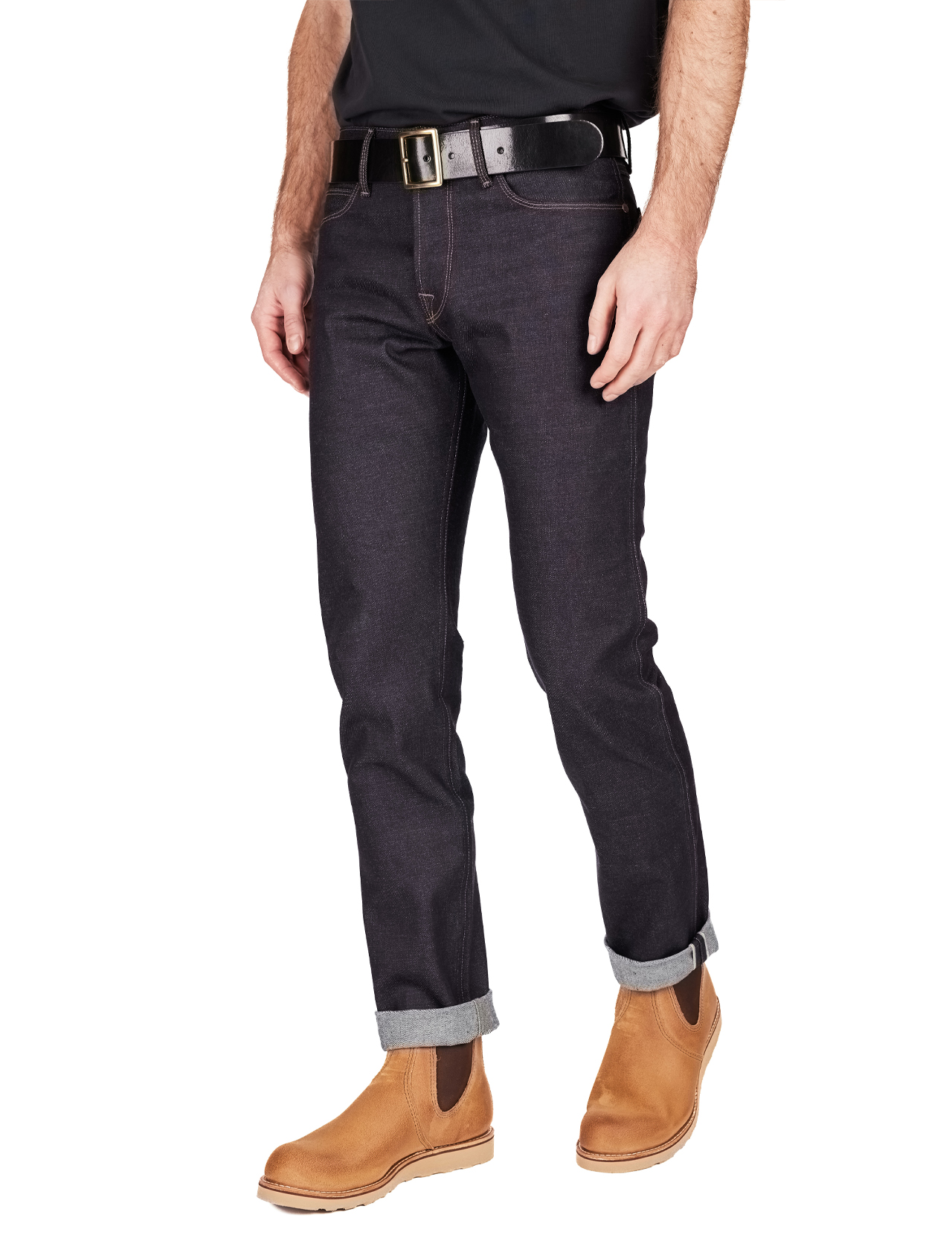 【HI FI FNK】Coster Raw Denim HI FI FNK】Sand Dark Wide Jeans (HI FI FNK/デニム・ジーパン