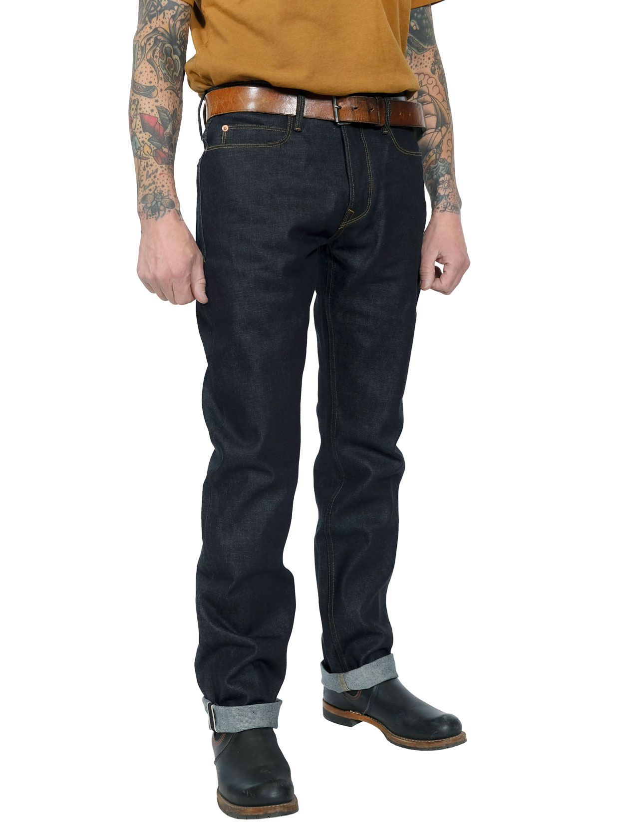 Freenote Cloth - Trabuco Classic Straight Denim Jeans - 14.5 oz