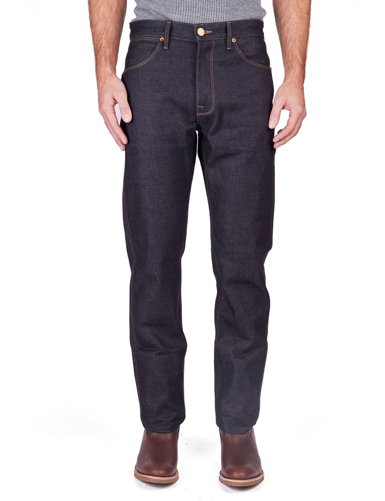 【HI FI FNK】Coster Raw Denim Freenote Cloth - Wilkes Western Jeans Kaihara Denim - 14.50 oz