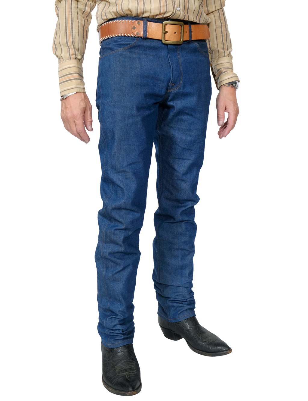 Freenote Cloth - Wilkes Western Vintage Blue Denim - 12 oz