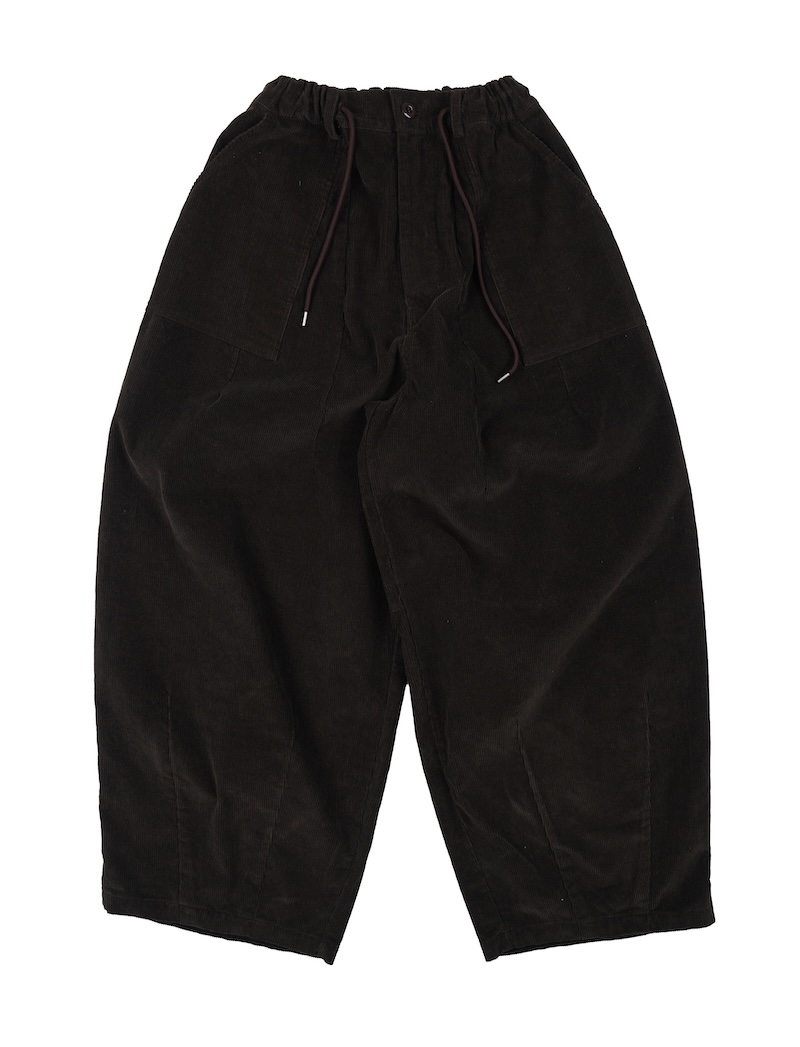 Frizmworks---Corduroy-Balloon-Pants---Brown-front