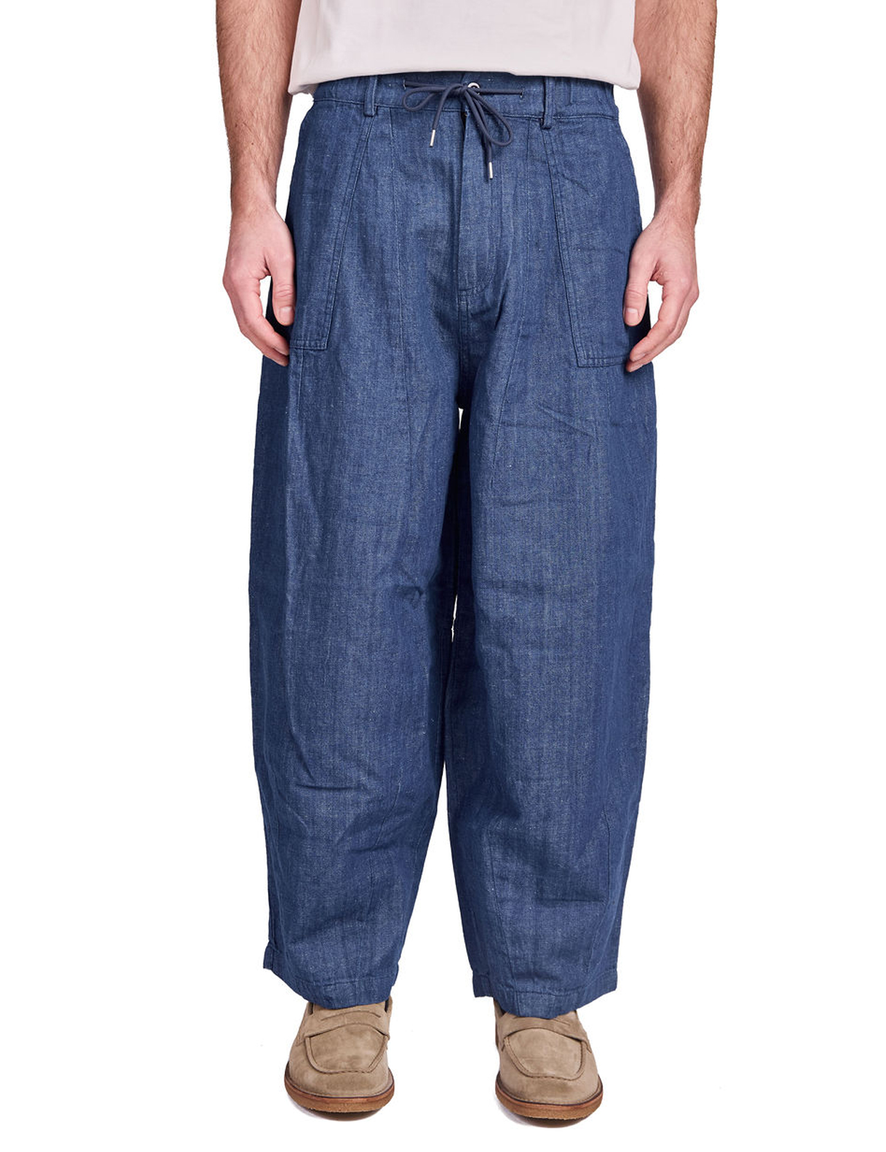 Frizmworks - Denim Balloon Pants - Blue