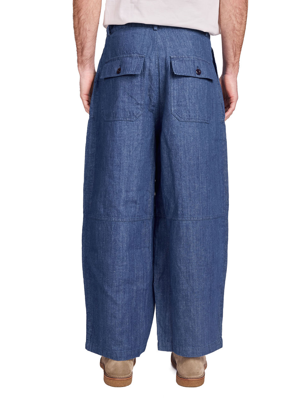 Frizmworks - Denim Balloon Pants - Blue