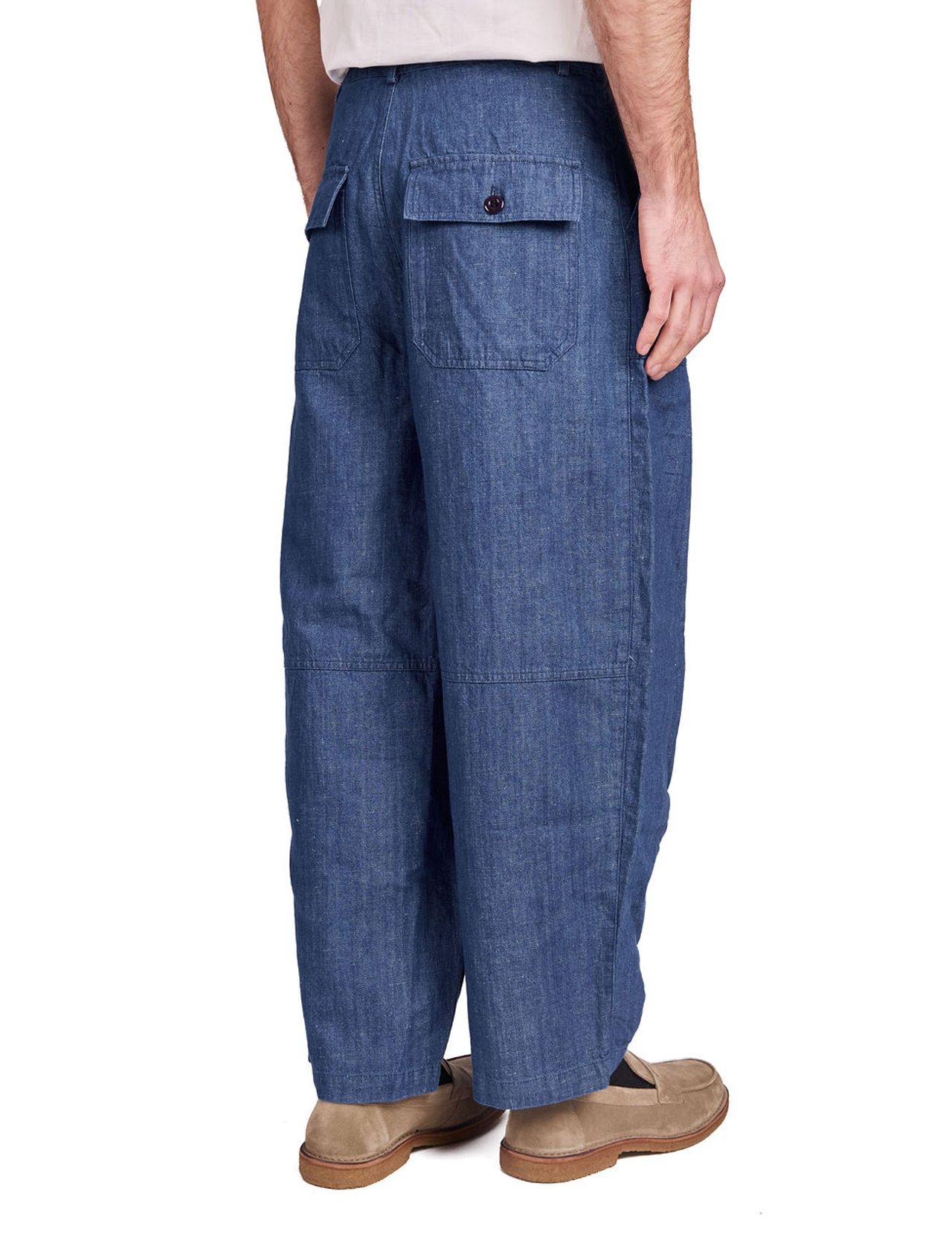 Frizmworks - Denim Balloon Pants - Blue