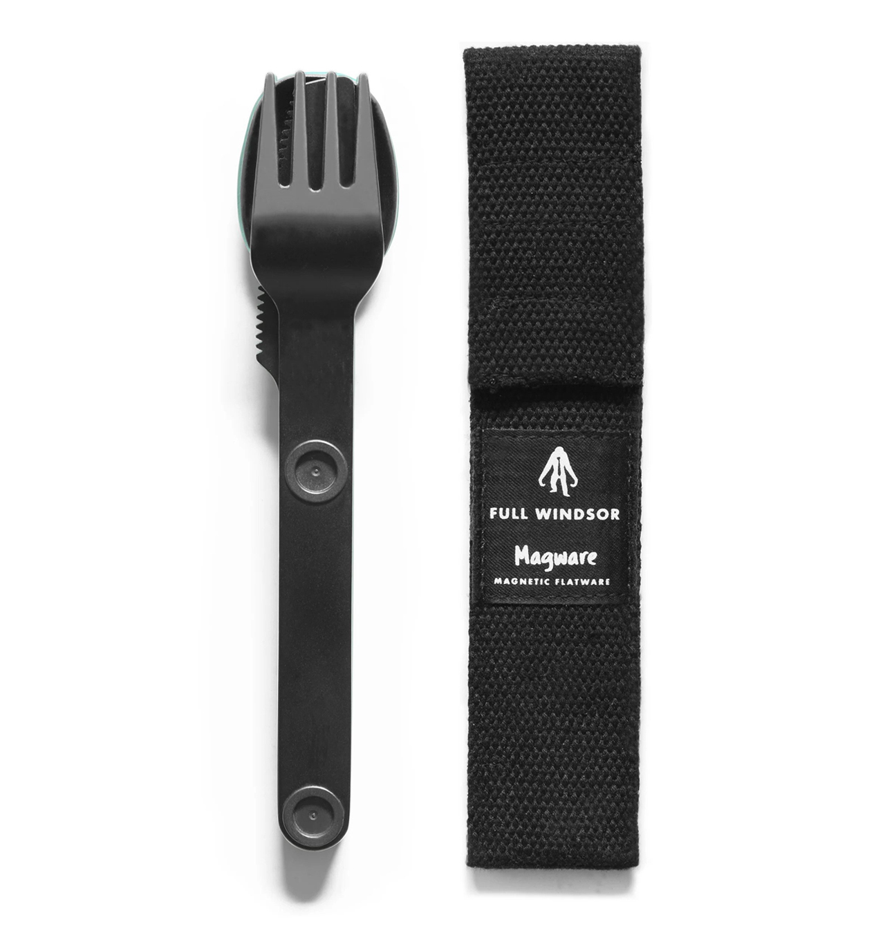 Full Windsor - Magware Magnetic Flatware Single Set - Black