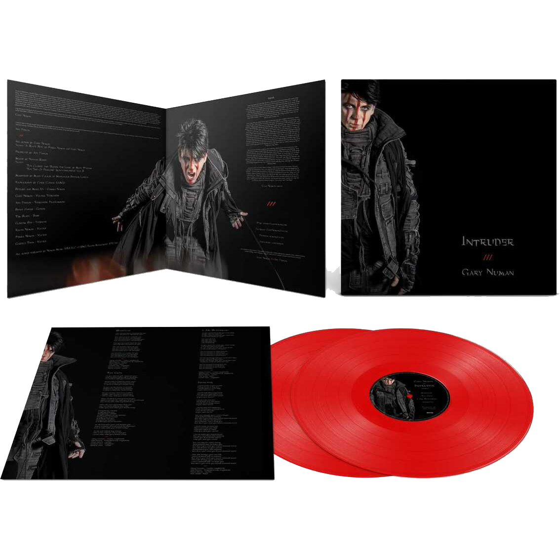 Gary-Numan---Intruder-(Indie-Exclusive)(Red-Vinyl)---2-x-LP