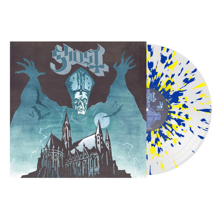 Ghost---Opus-Eponymous-Blue-Yellow-Splatter---LP