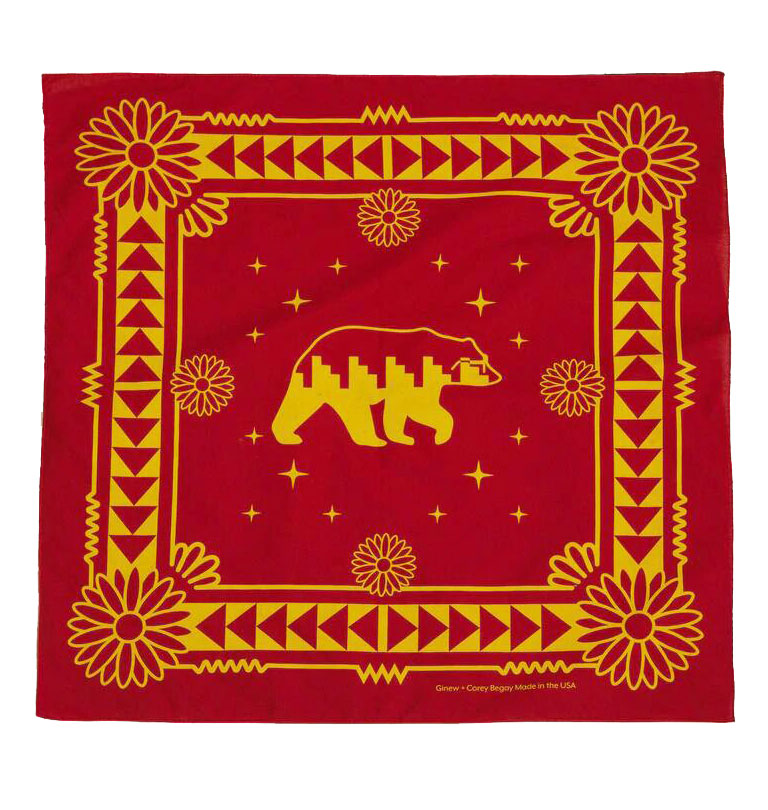 Ginew---Naasgo-Forward-Movement-Bandana---Red