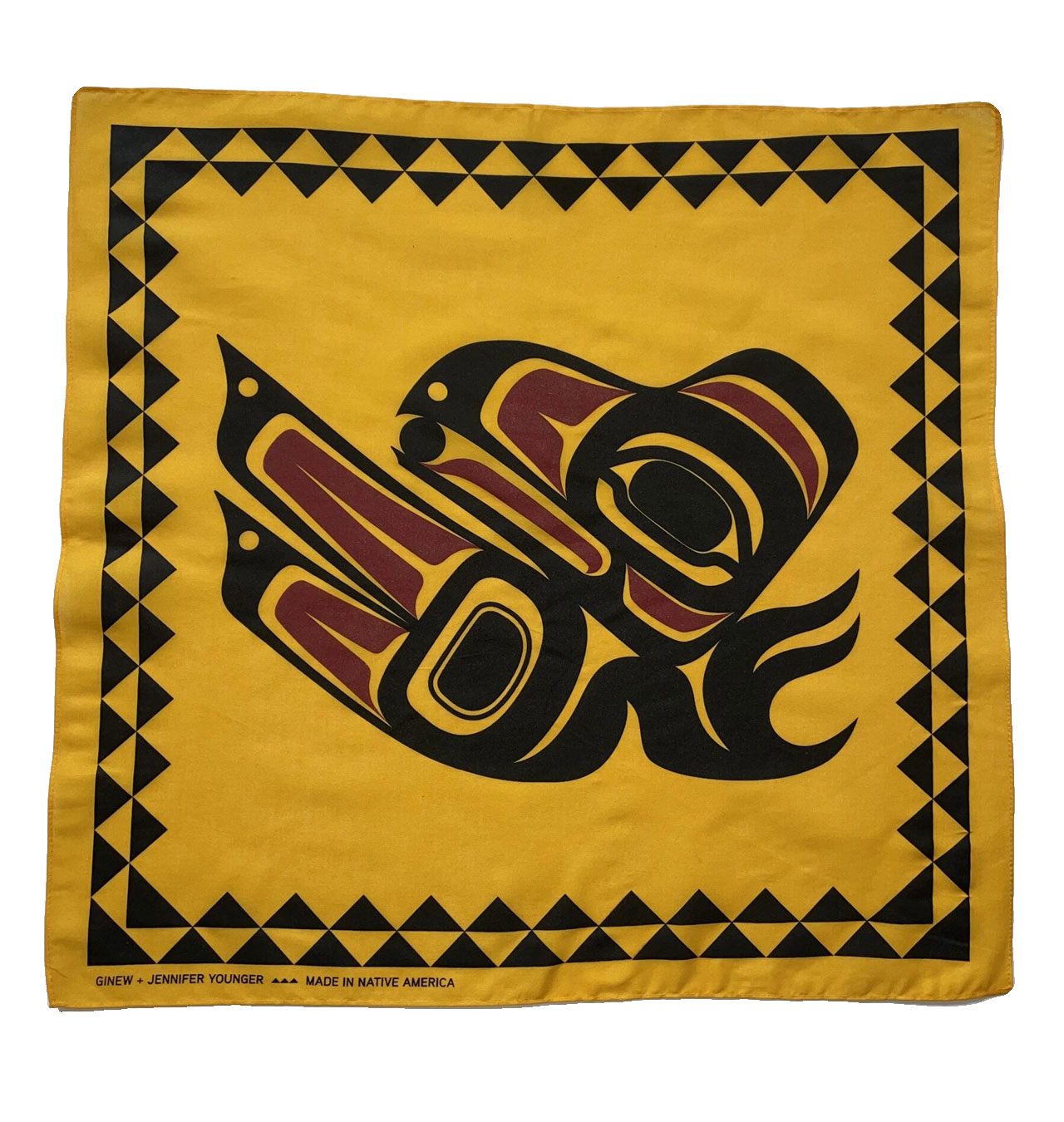 Ginew - Raven Bandana - Gold
