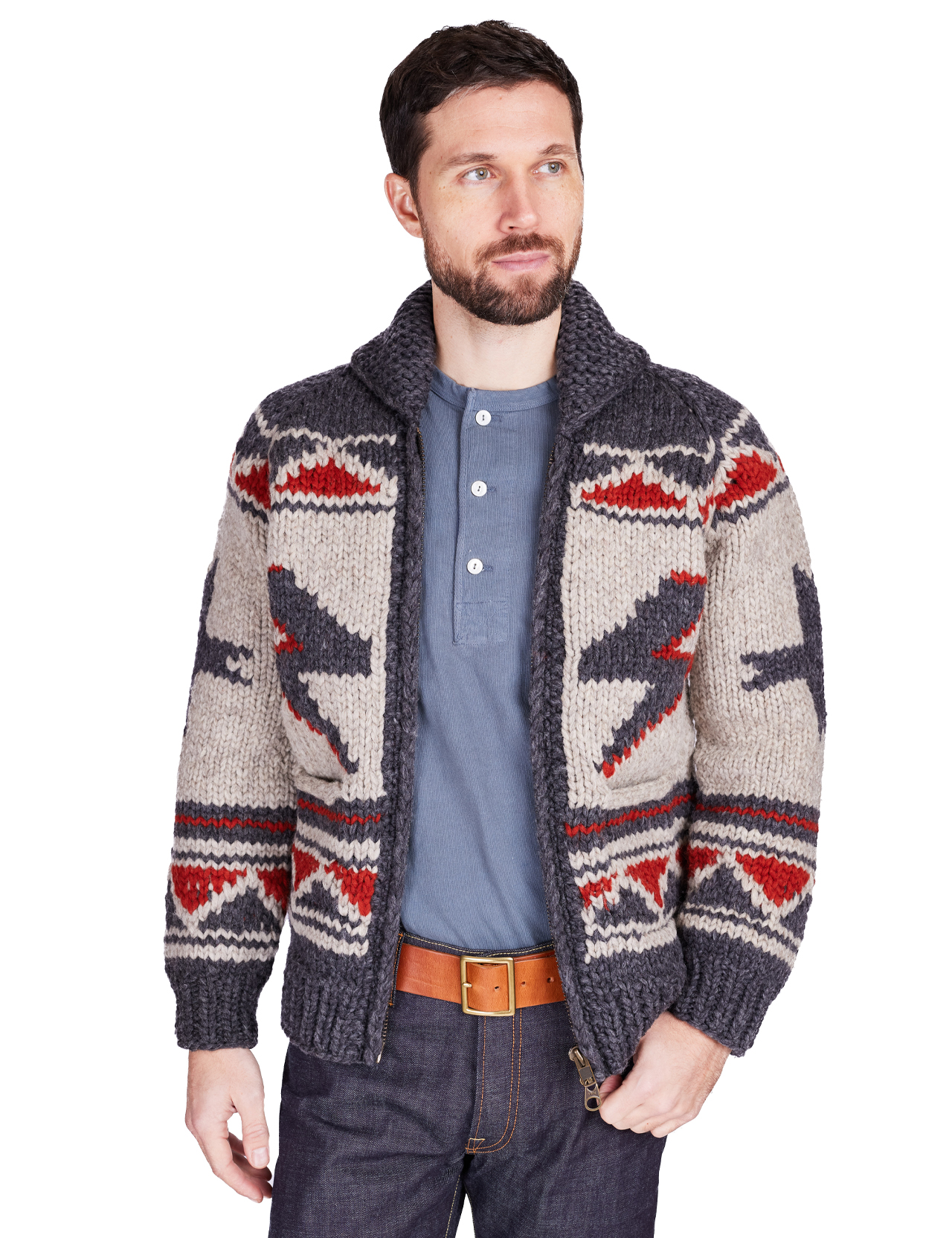 Ginew - Thunderbird Handknited Cardigan
