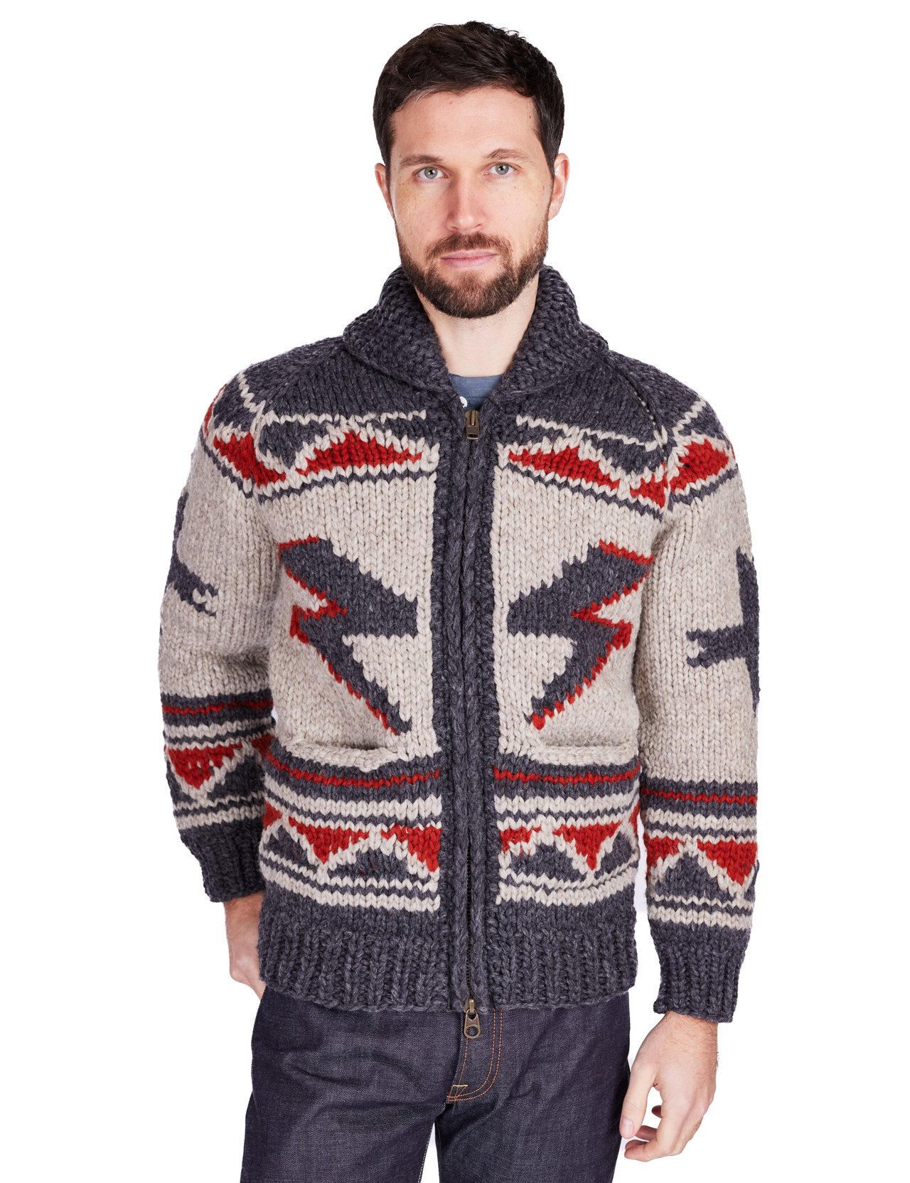 Ginew - Thunderbird Handknited Cardigan